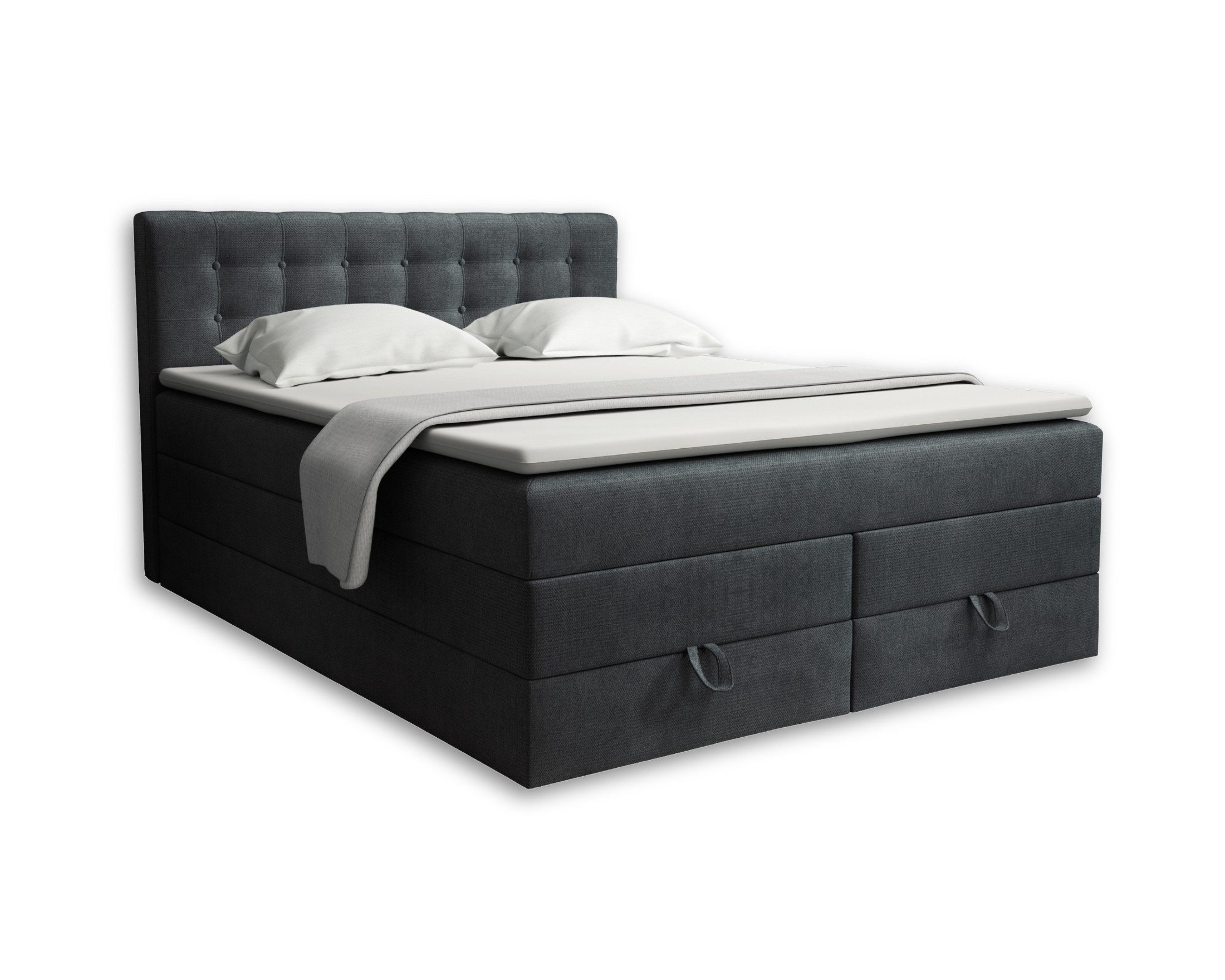 Deine Möbel 24 Boxspringbett VERNO Echtes günstig online kaufen