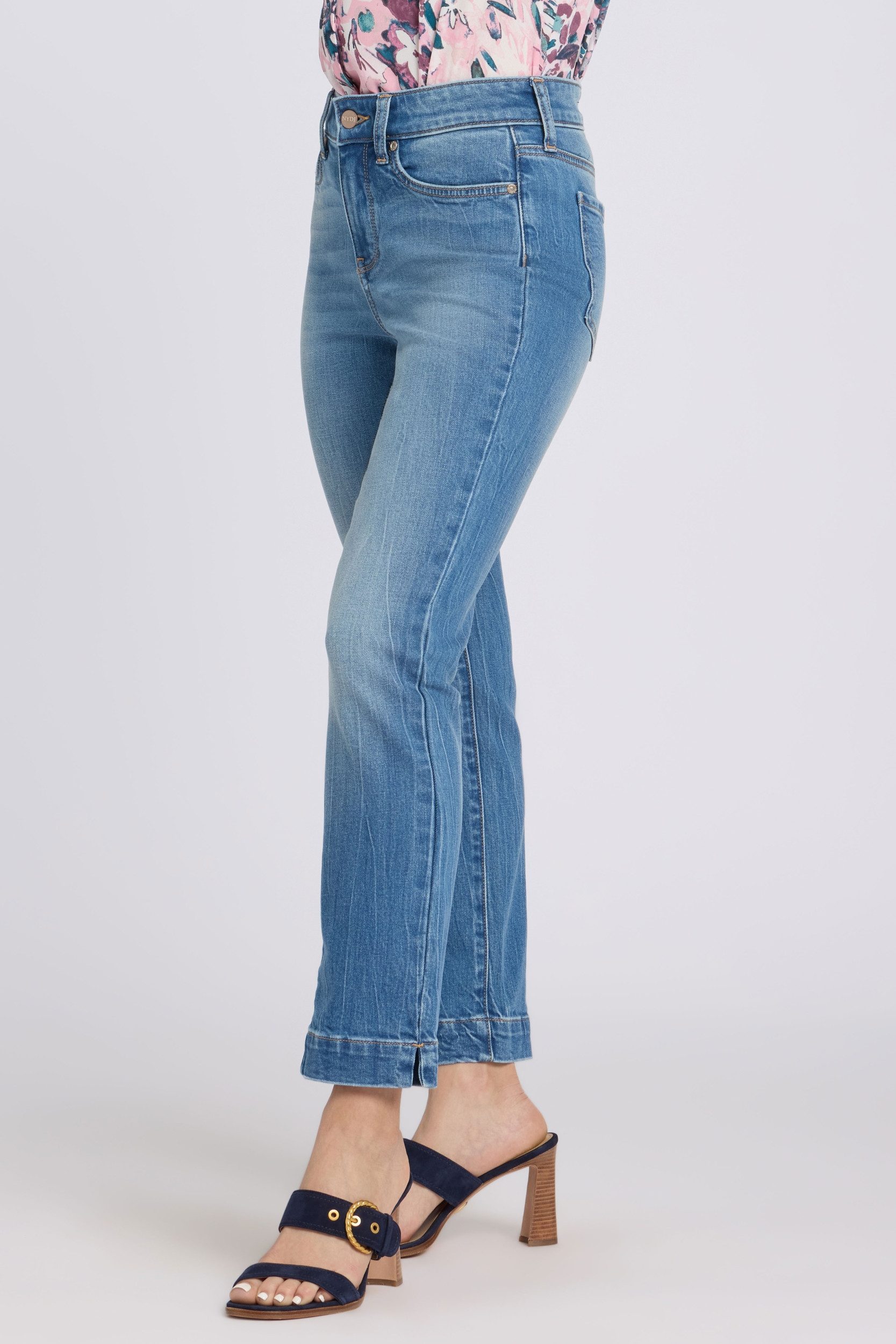 NYDJ Slim-fit-Jeans Sheri Slim Straight Ankle Jeans