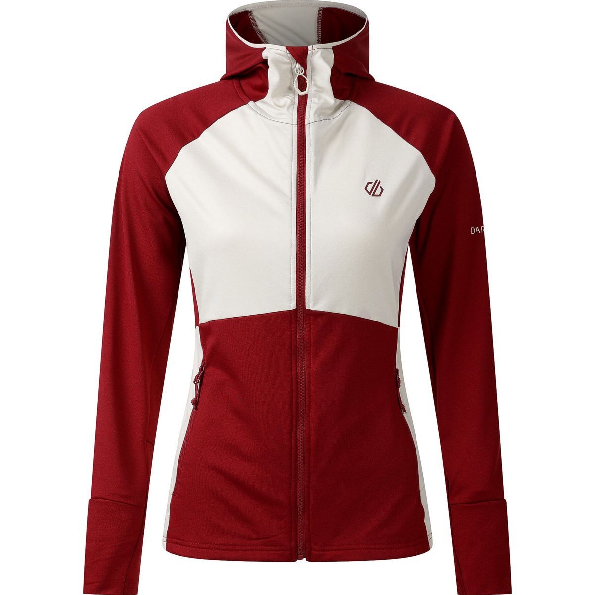 Dare2b Fleecejacke Evolving III Mid Funktionale Damenjacke mit UV-Schutz, atmungsaktivem Stretchgewebe