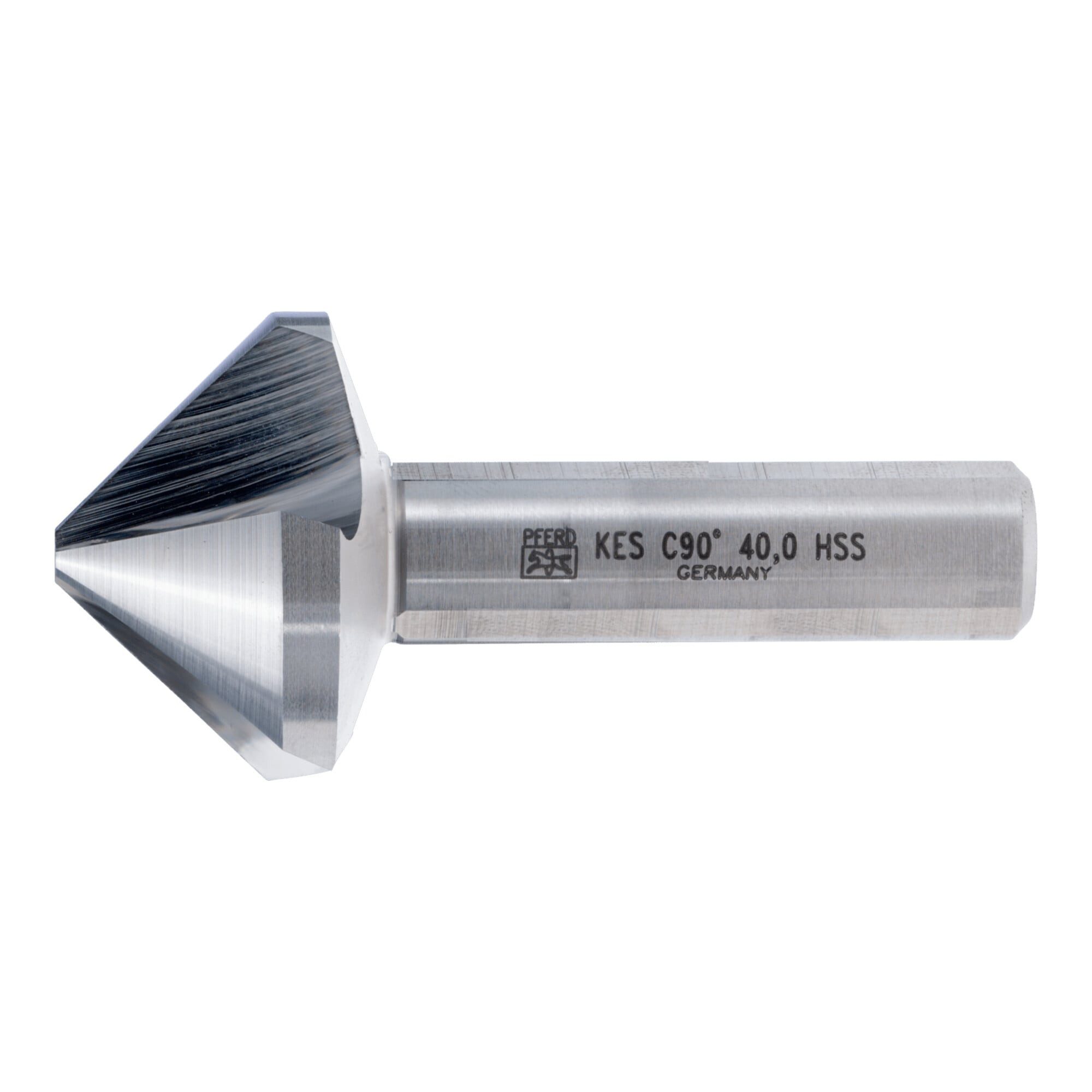 Pferd Kegelsenker PFERD TOOLS HSS Kegel-und Entgratsenker 90° Ø 40mm Schaft-Ø 15 mm DIN