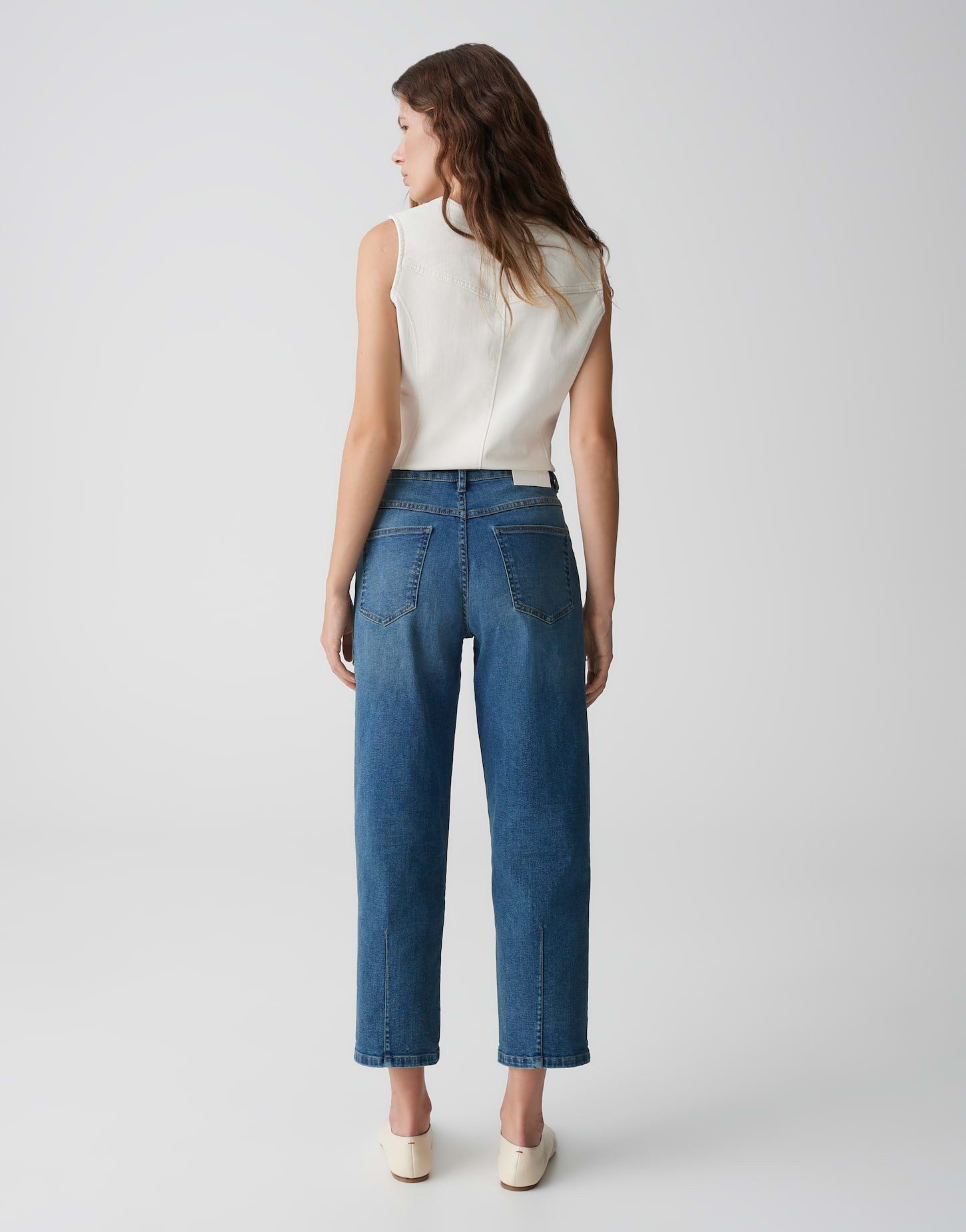 OPUS Relax-fit-Jeans LISSIE CARGO Mid Rise mit Base Stretch