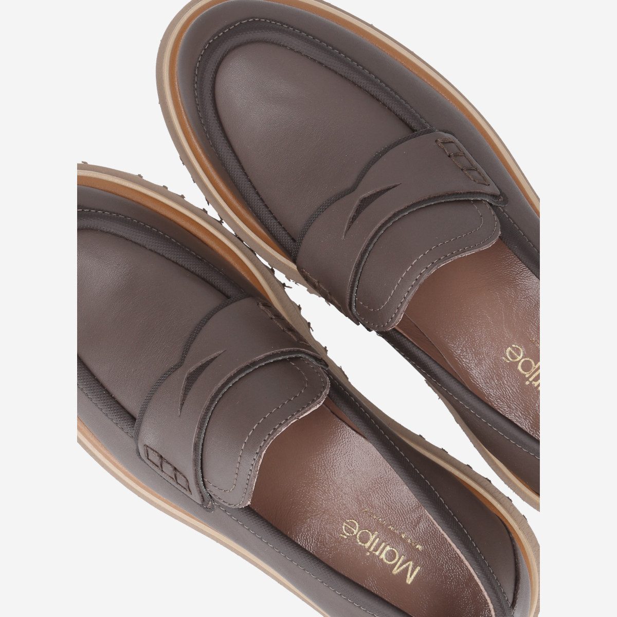 Maripé Maripé REGINA V.5 BRUNO, Slipper & Mokassin, Braun, Damen Slipper