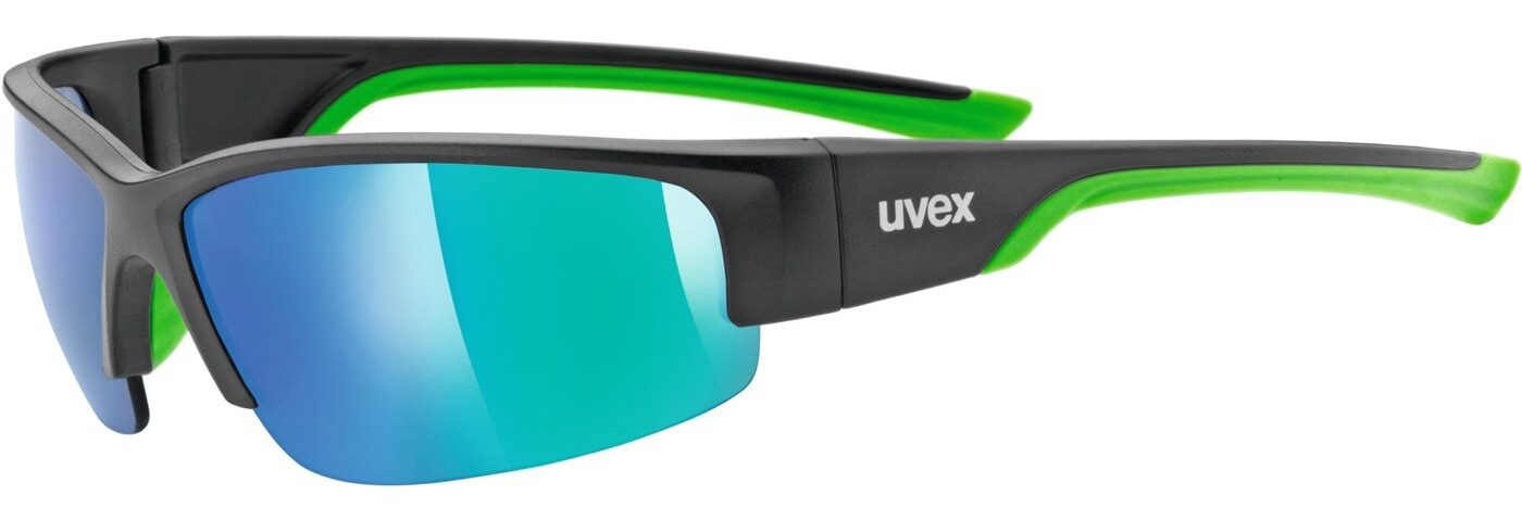 Sonnenbrille uvex sportstyle 215 BLACK MAT GREEN