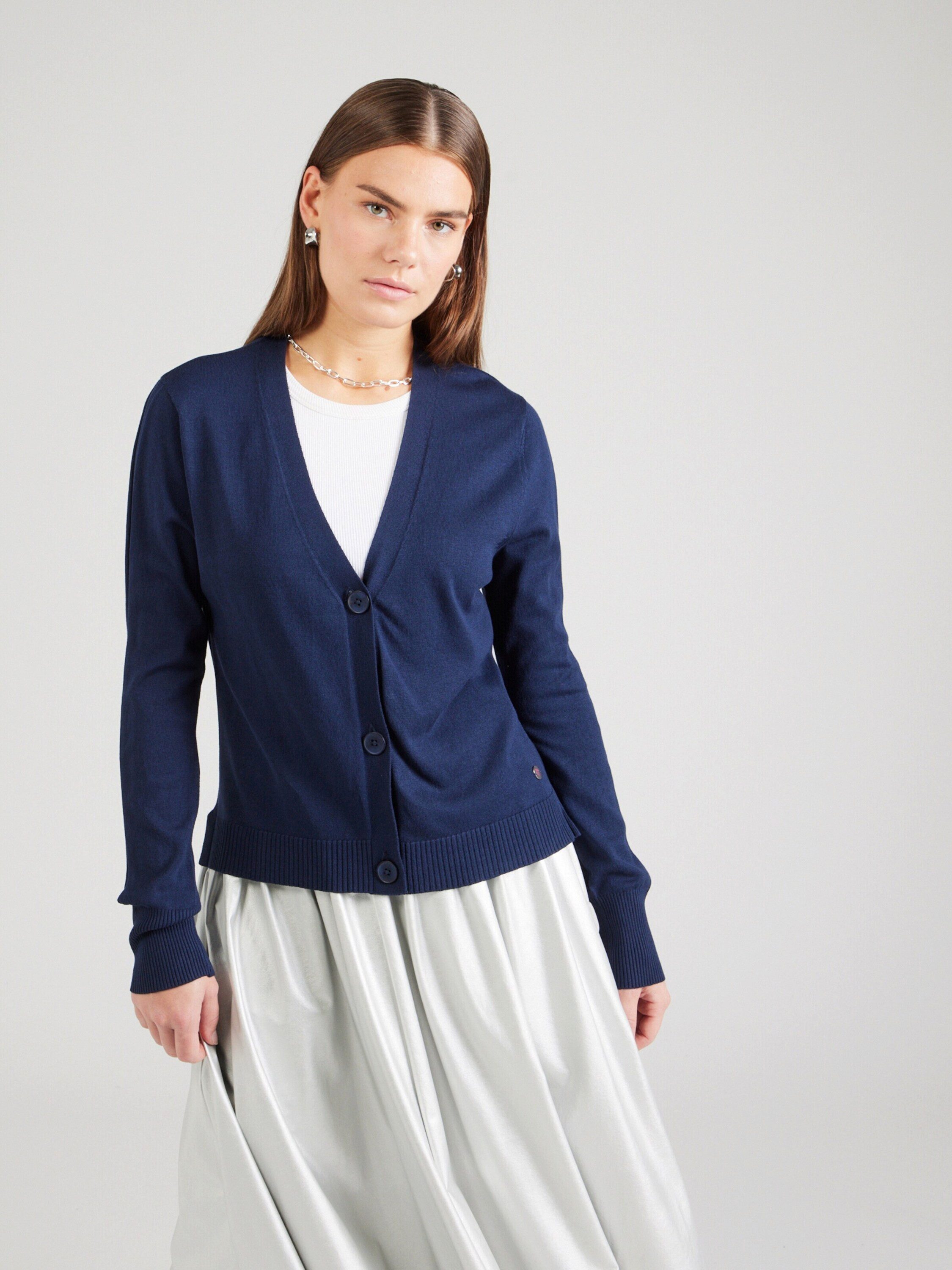 ZABAIONE Strickjacke Ch44arlotte (1-tlg) Plain/ohne Details