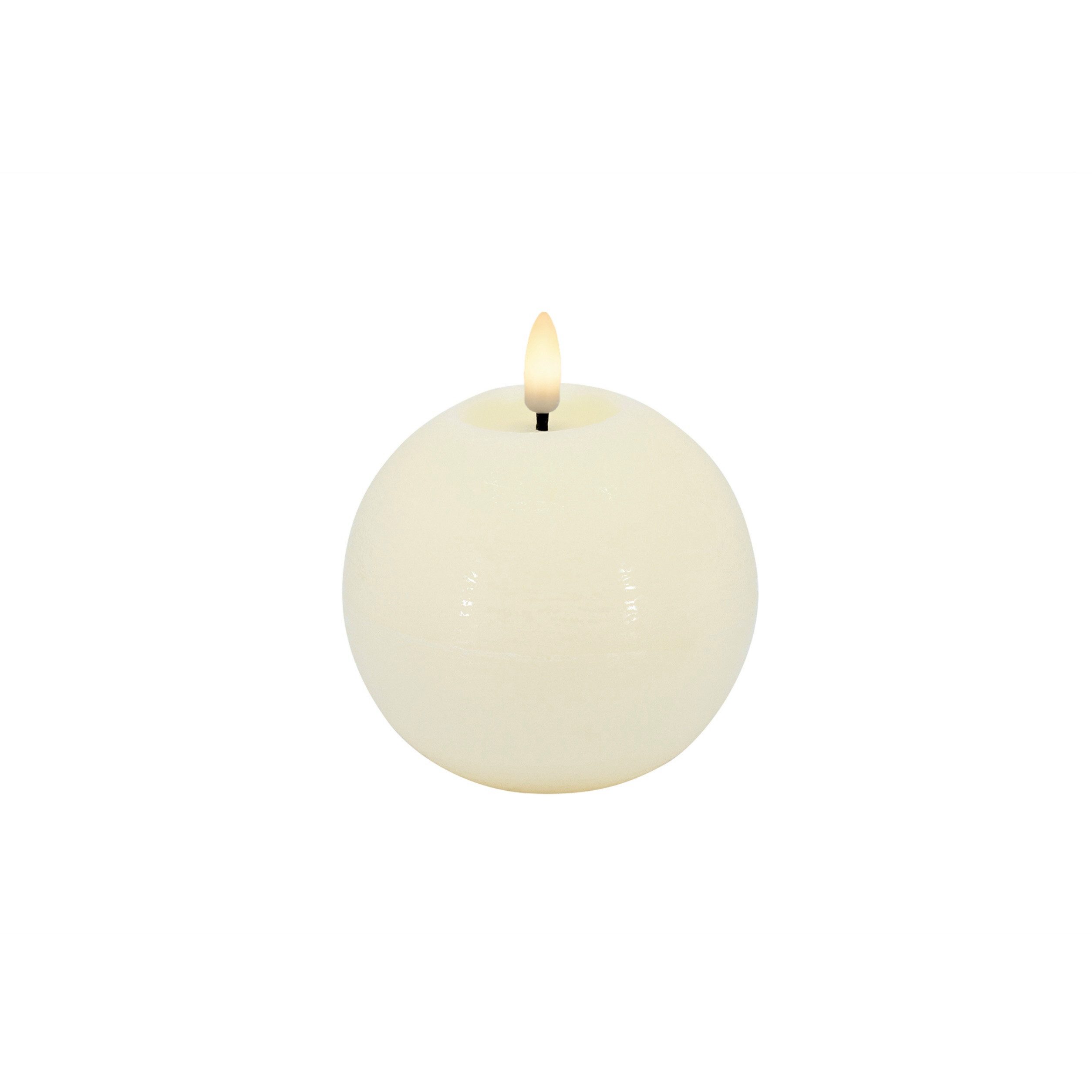 LC Home LED-Kerze Candela Lights LED Kugelkerze Echtwachs fernbedienbar