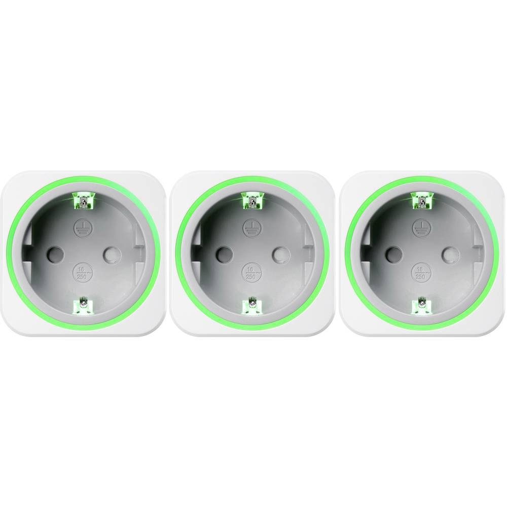 VOLTCRAFT Energiekostenmessgerät Vorteilsset Bluetooth® Energiekosten-Messgerät SEM6000-3, Bluetooth®-Schnittstelle, Datenexport, Datenloggerfunktion