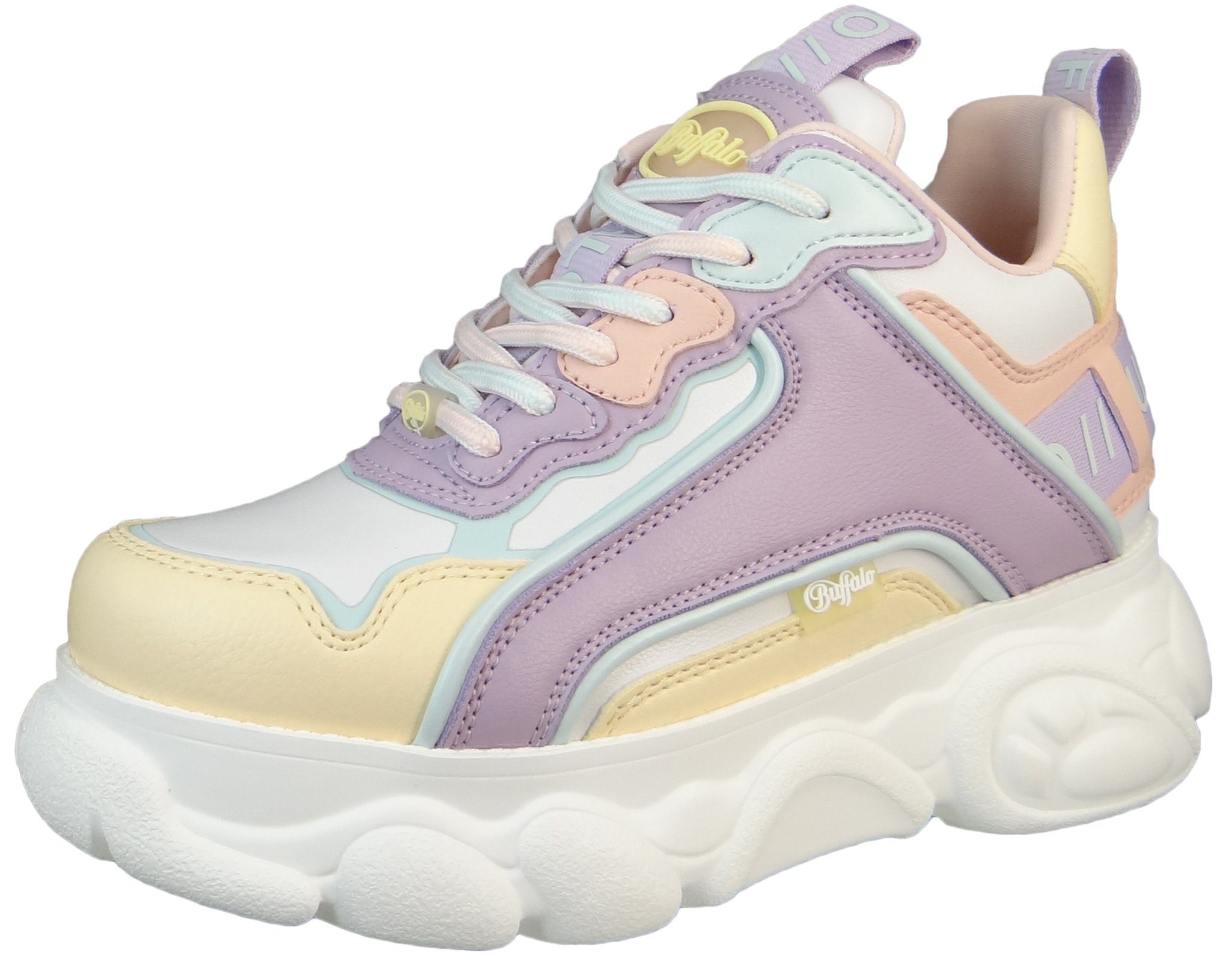 1630870 CLD Chai Low Top OFFWHITE/VANILLA/PURPLE Sneaker