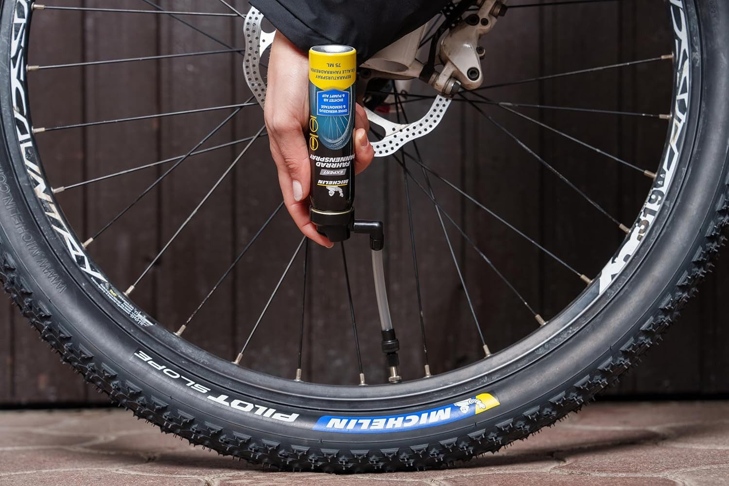 Michelin Reparaturmasse Fahrrad Reifenpannenspray Dose Reifen günstig online kaufen