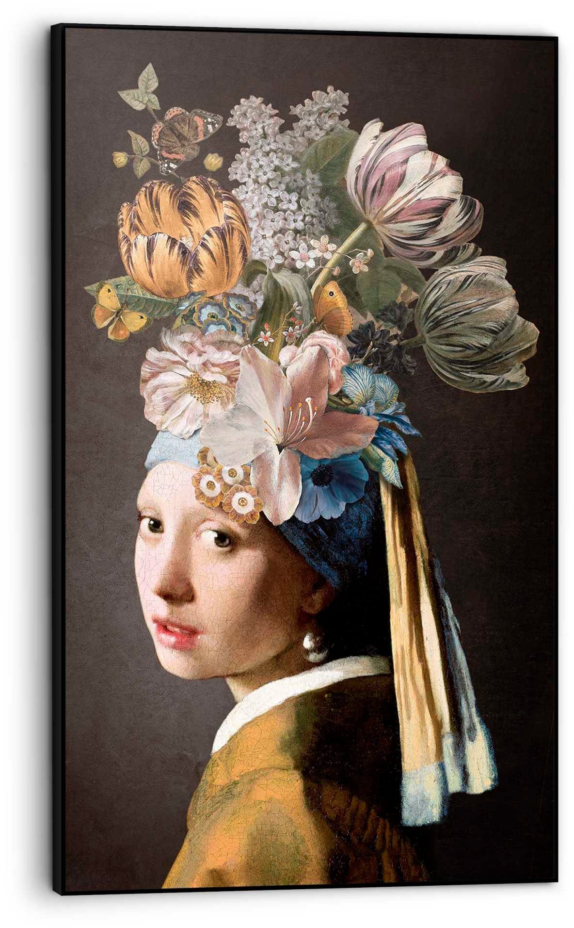 Reinders! Bild Das Blumenmädchen mit dem Perlenorhrring