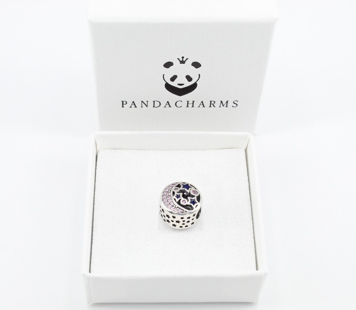 PANDACHARMS Bead Rosa Sternenhimmel Charm für Charm Armband, 925er Silber, günstig online kaufen