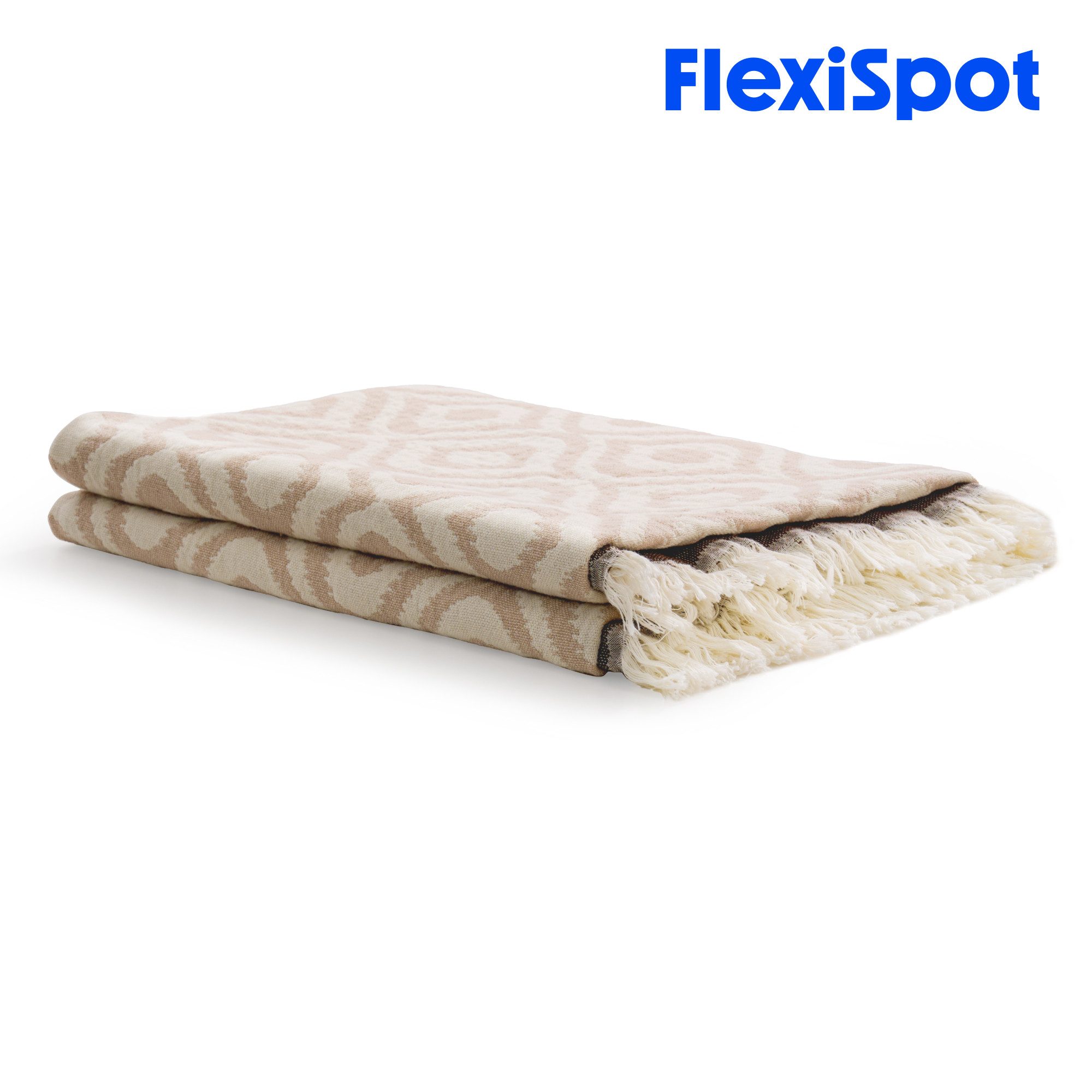 FLEXISPOT Sessel Mochi Elektrischer Relaxsessel - XXL 1,5-Sitzer mit 90 cm Sitzbreite (elektrisch verstellbar 118°–150° mit Zero-Wall-Funktion, USB & Type-C Anschluss, Anti-Quetsch-Konstruktion, Chenille-Bezug), inkl. Kuscheldecke 130×170 cm – ideal für große Personen & Haushalte