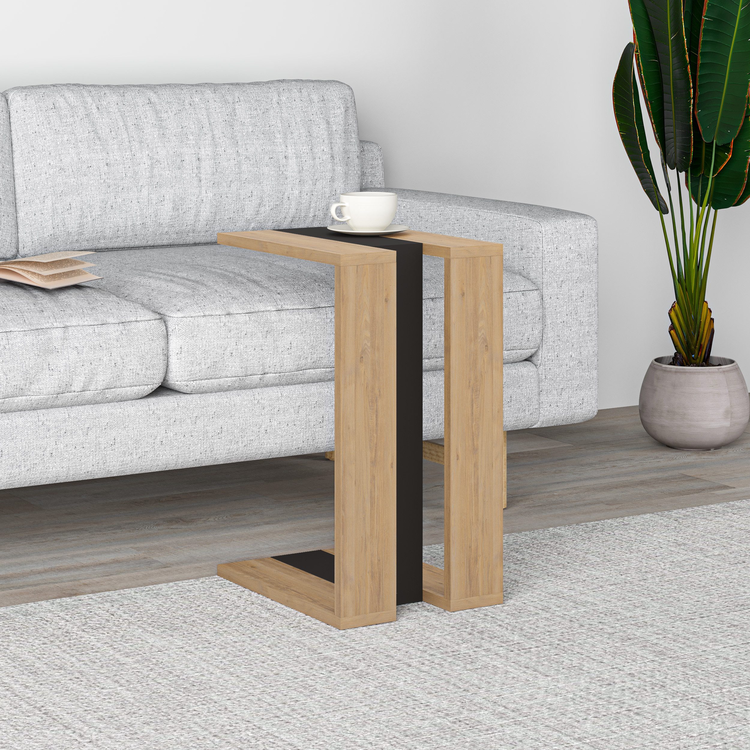 Decortie Beistelltisch Muju, Modern C Form günstig online kaufen