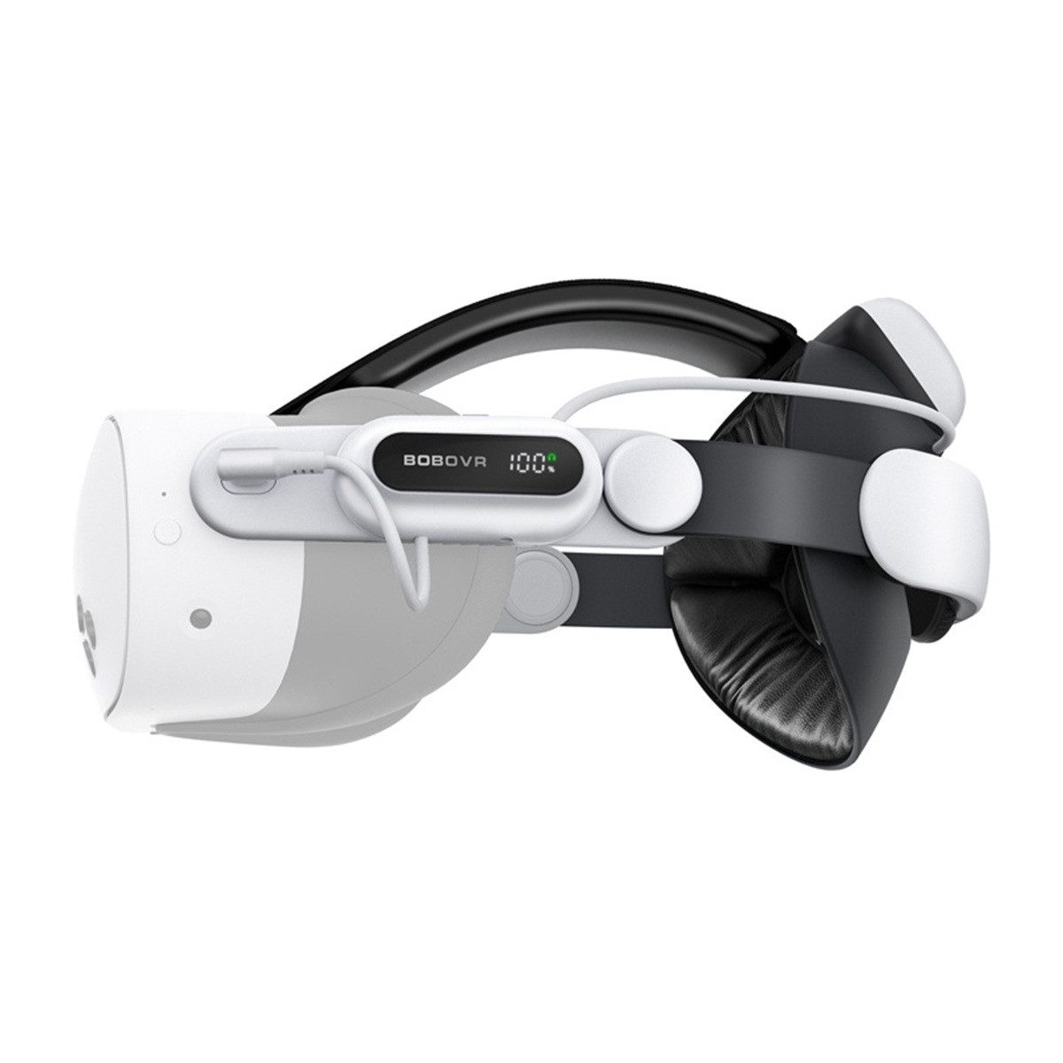 BOBOVR VR Brillen-Halterung BOBOVR E3 Pro Akku-Entlastungsgurt für Meta Quest 3
