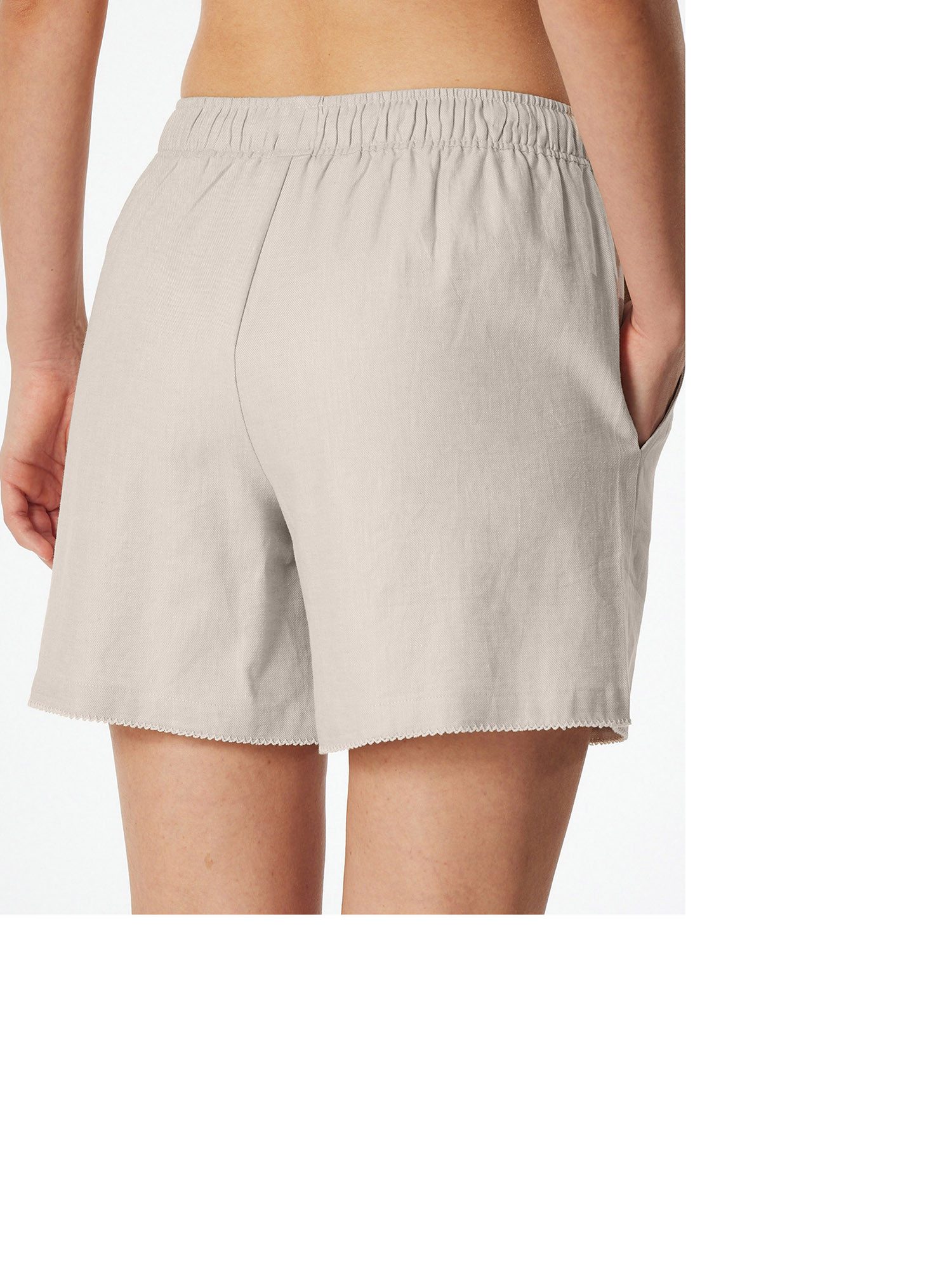 Schiesser Pyjamashorts Mix & Relax Web sleepwear schlafmode schlafanzug