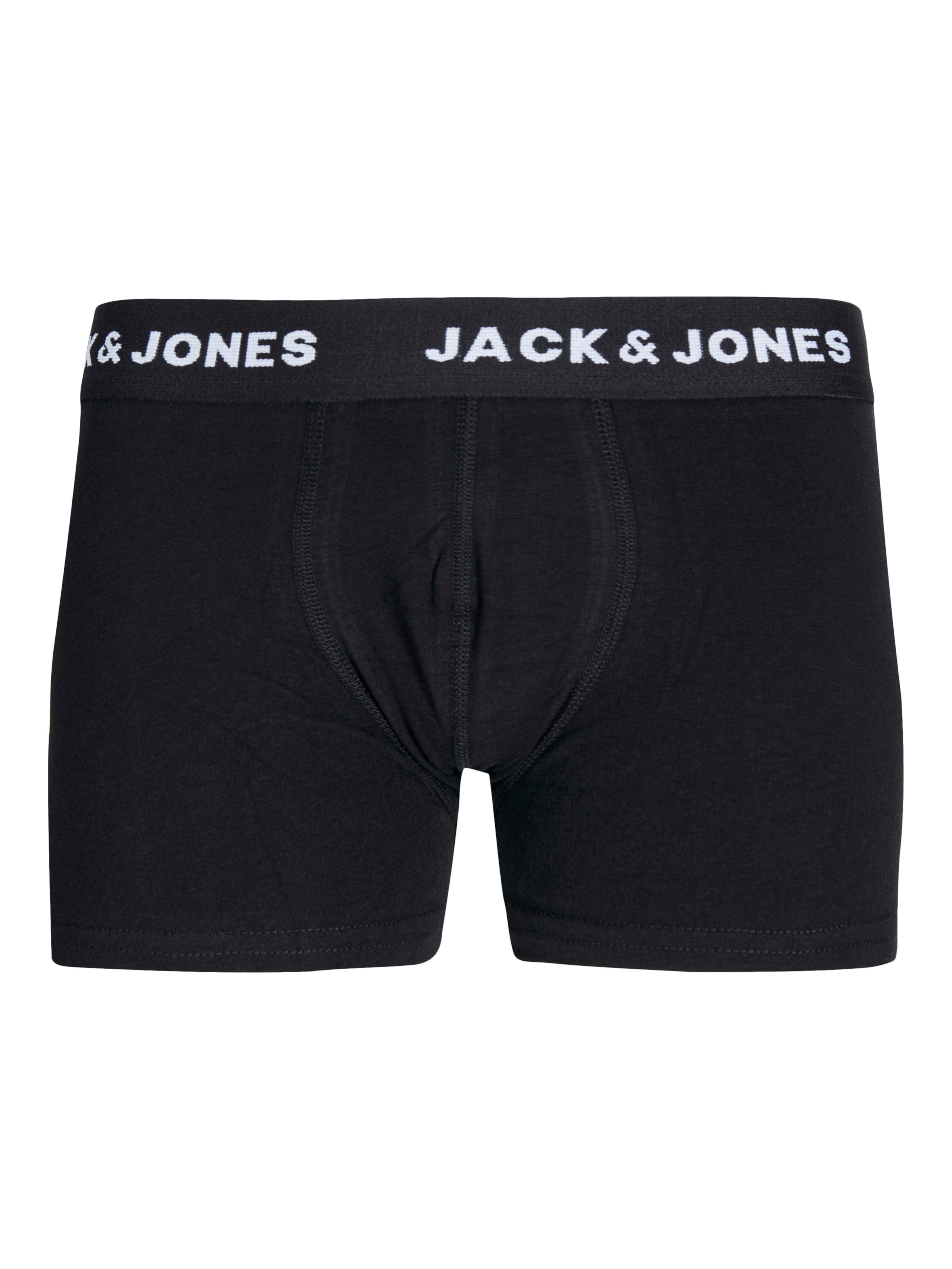 Jack & Jones Junior Trunk JACHUEY eng anliegend, mit Stretchbund, 5er Pack (Packung, 5-St) unifarben, casual, eng, Jersey