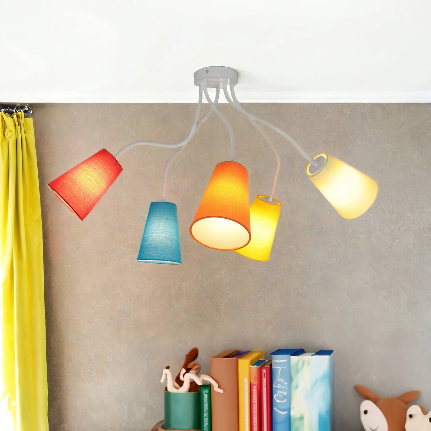 Licht-Erlebnisse Deckenleuchte BANTA, ohne Leuchtmittel, Deckenlampe günstig online kaufen
