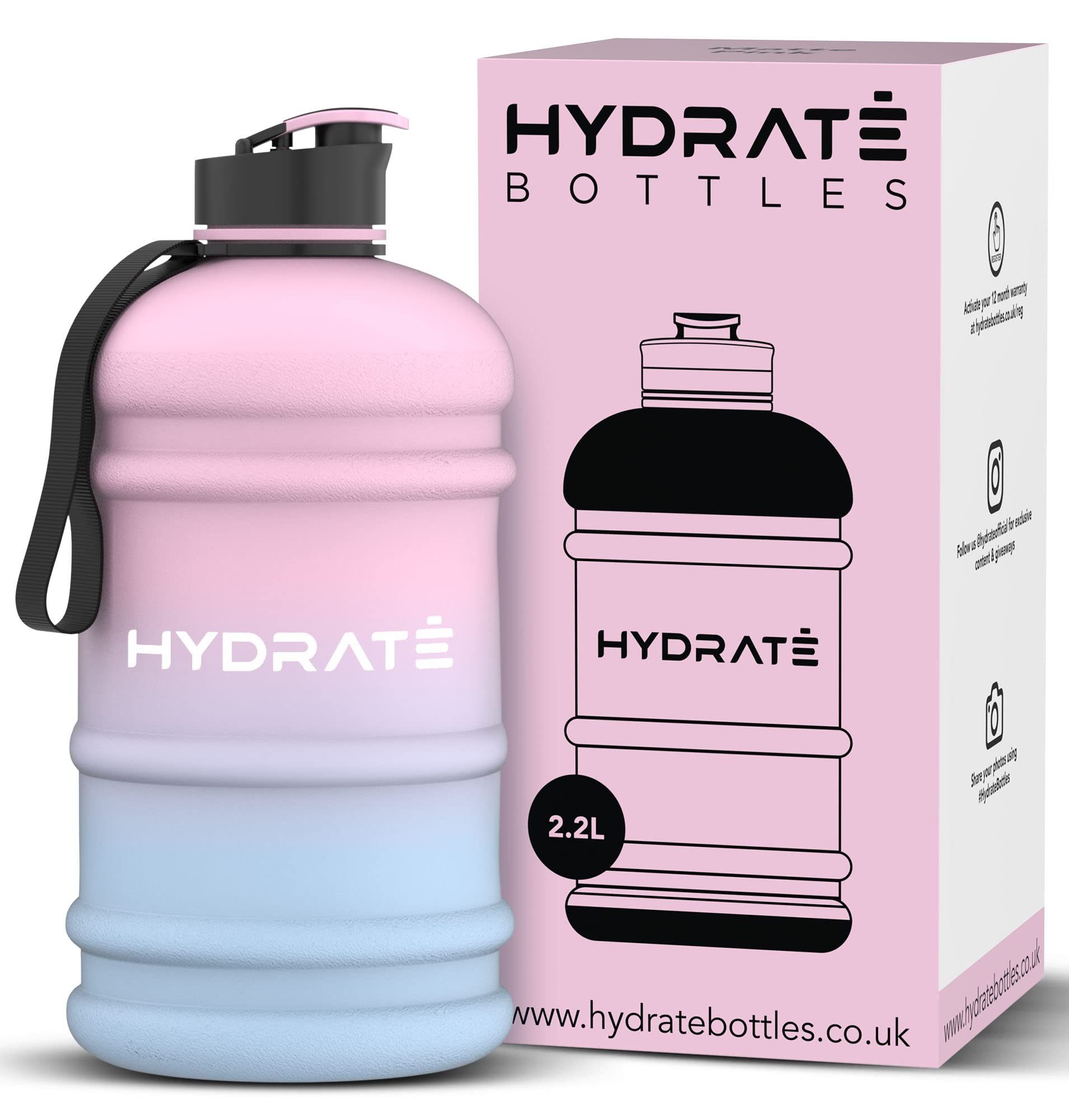 Hydrate Bottles Trinkflasche, Zuckerwatte 2.2 Litre Kunststoff