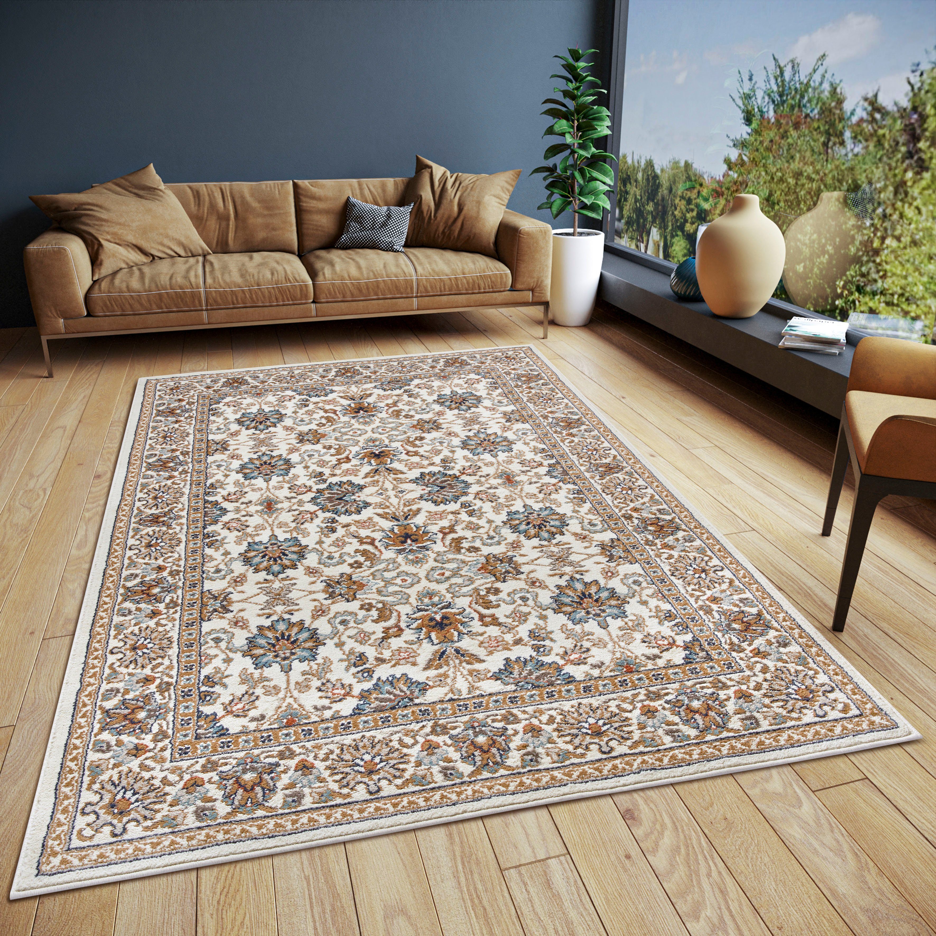 Teppich Orient Teppich Saraceni, HANSE Home, rechteckig, Höhe: 8 mm,  strapazierfähig, robust, pflegeleicht, geeignet für Fußbodenheizung