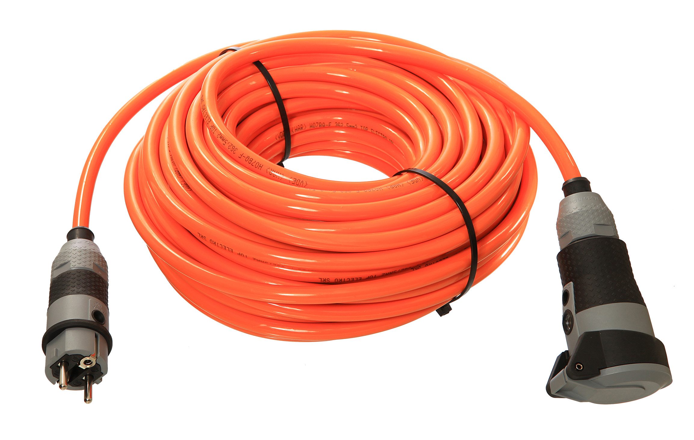 as - Schwabe Verlängerungsleitung Schuko mit Spannungsanzeige Verlängerungskabel, Typ F (Schuko), Typ F (Schuko), Spannungsanzeige (1000 cm), für den ständigen Einsatz im Außenbereich