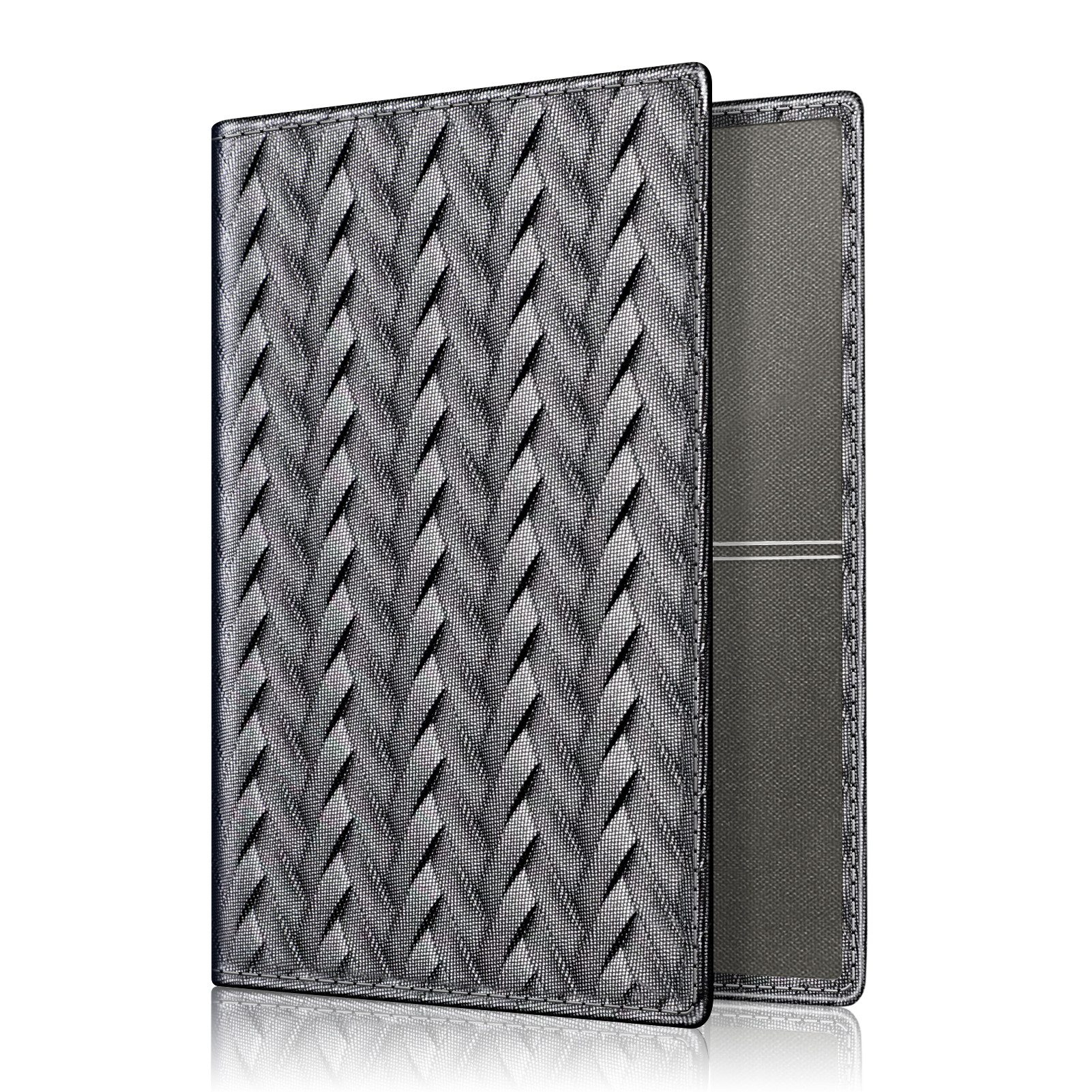 Fintie Mini Geldbörse KFZ Fahrzeugschein Hülle und Versicherungshalter- Magnetverschluss, Auto Organizer für Handschuhfach, Kunstleder Scheckkarten Schutzhülle