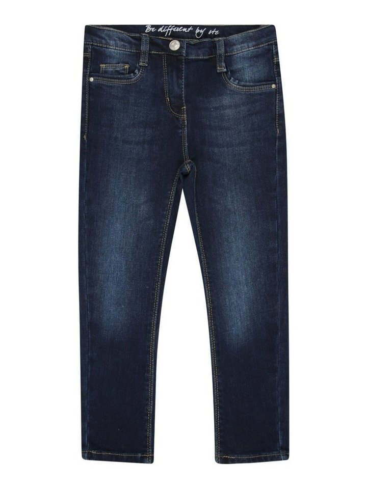 STACCATO Regular-fit-Jeans (1-tlg) Plain/ohne Details, Abgesteppter  Saum/Kante