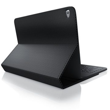 Aplic Tablet-Tastatur (Kunststoffcase, Funktionstasten, QWERTZ Bluetooth, für Apple iPad 9.7)