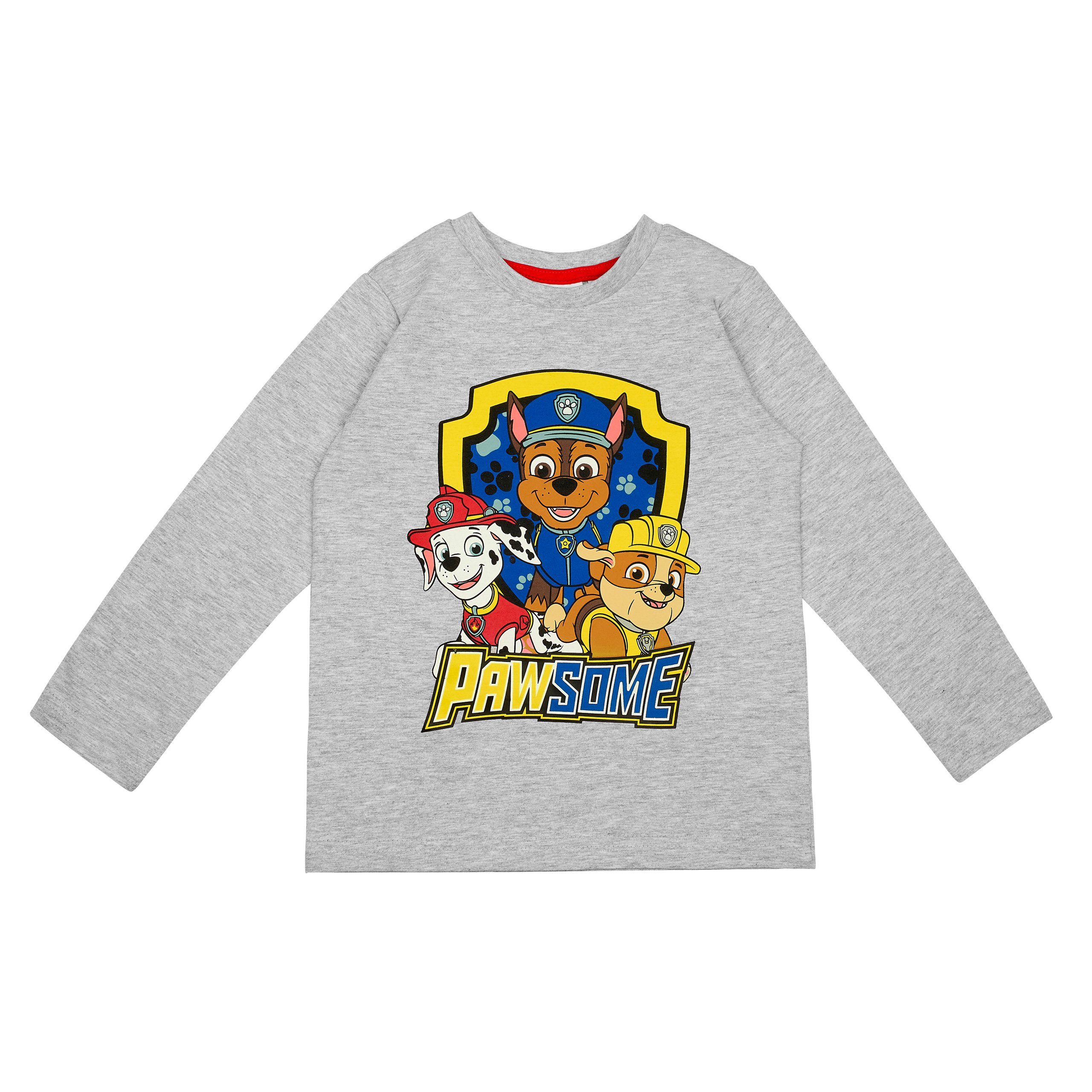 Langarmshirt PAW PATROL Jungen Langarmshirt in verschiedenen Designs
