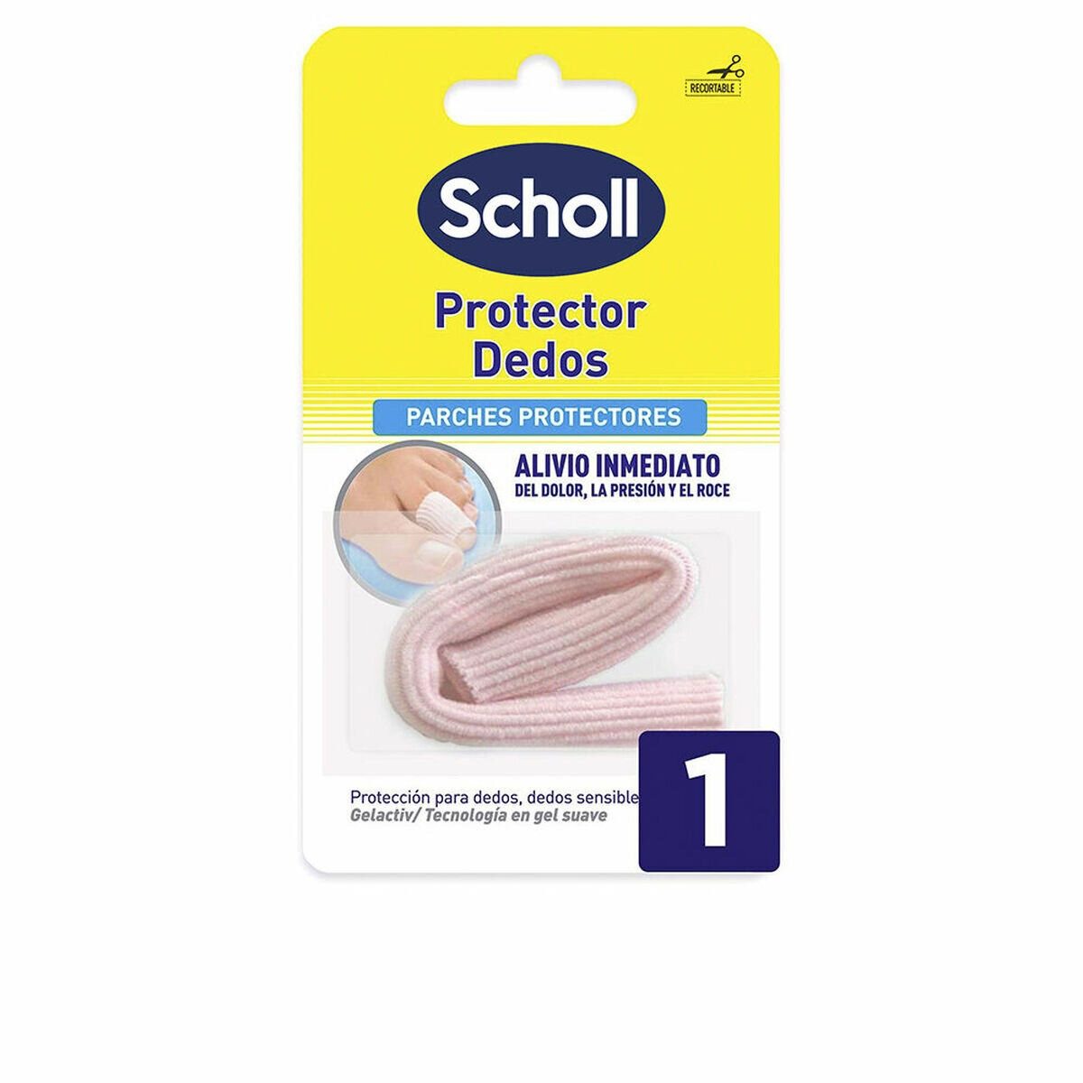 Scholl Finger- und Zehenschutz Scholl tubo protector dedos