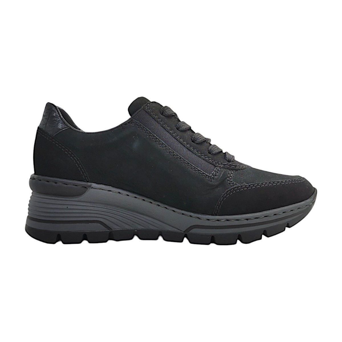 Rieker sportlicher Schnürer Schnürschuh günstig online kaufen