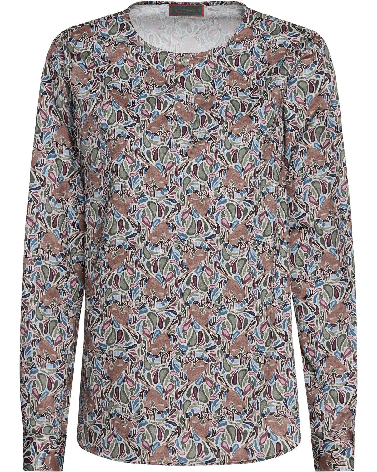 Reitmayer Trachtenbluse Paisleybluse mit Hirschen