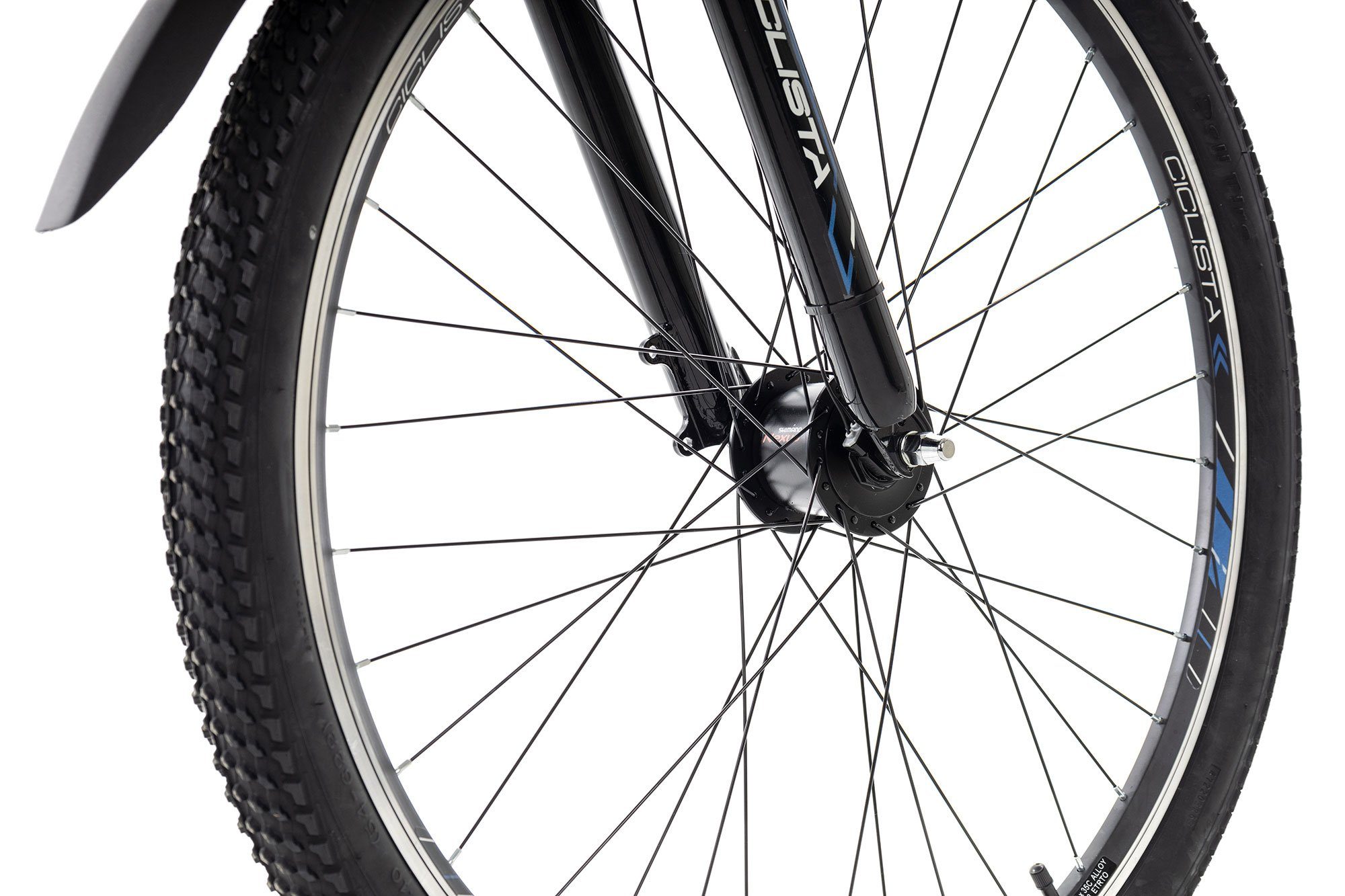 Ciclista Kinderfahrrad Ciclista Adventure, 21 Gang Shimano Tourney 21 Schaltwerk, Kettenschaltung, Jugendfahrrad blau