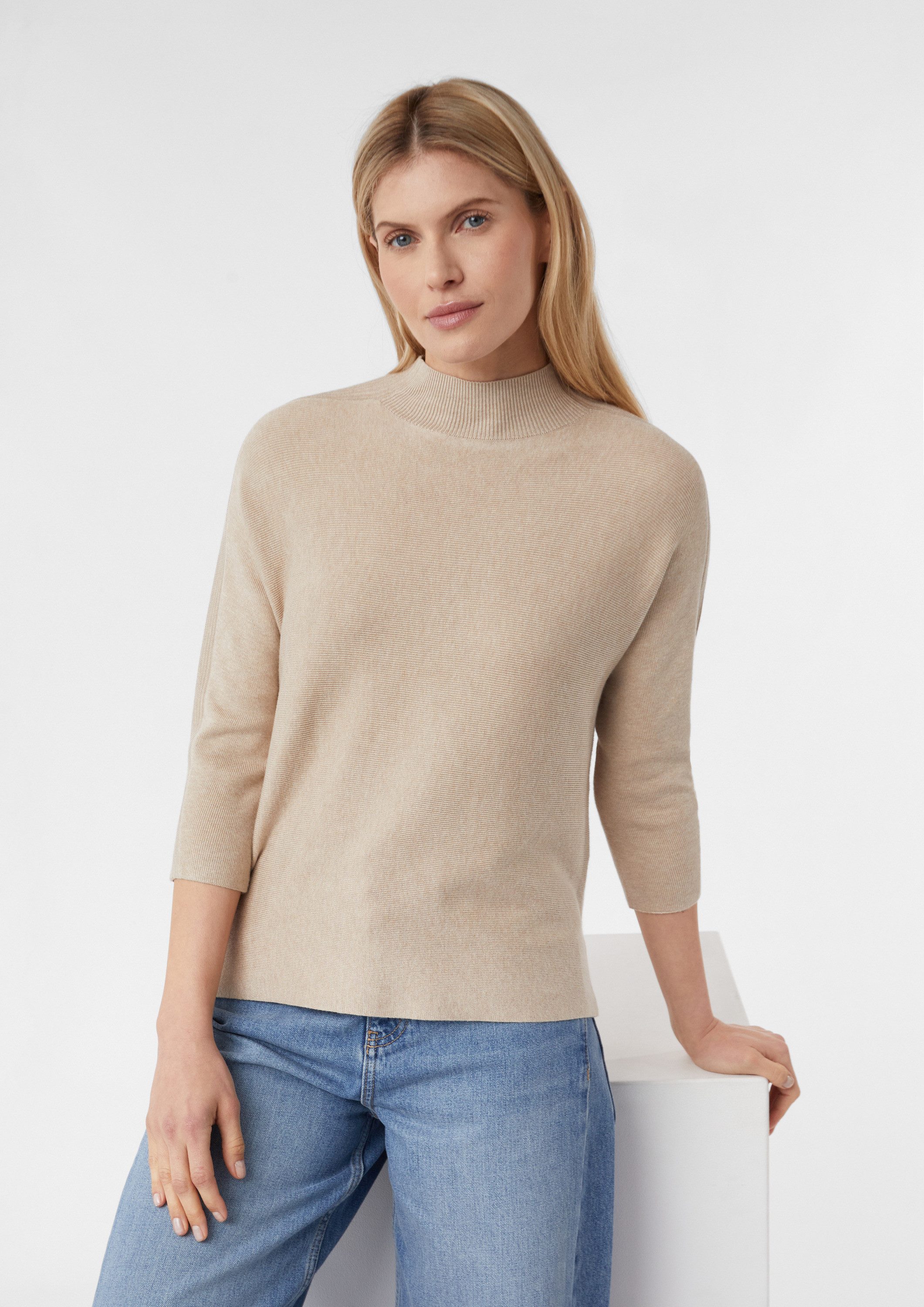 3/4 Arm-Pullover Strickpullover