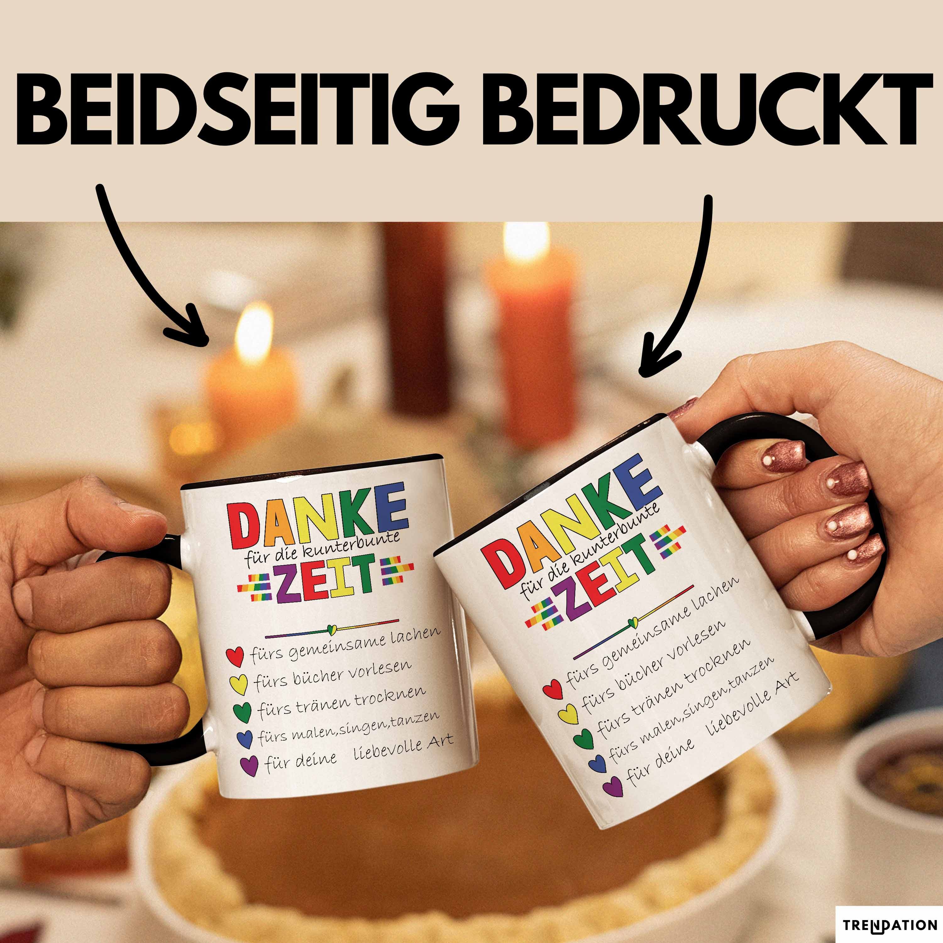 Trendation Tasse Erzieherin Abschiedsgeschenk Tasse Abschied Kindergarten Geschenkidee
