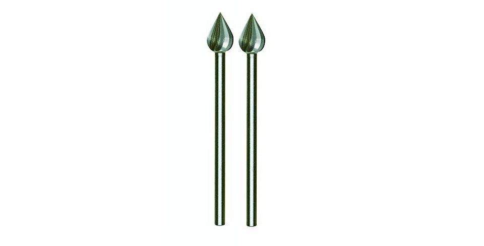 PROXXON INDUSTRIAL Fräser-Set Proxxon Micromot Fräser Flamme 6,0 mm, 2 Stück