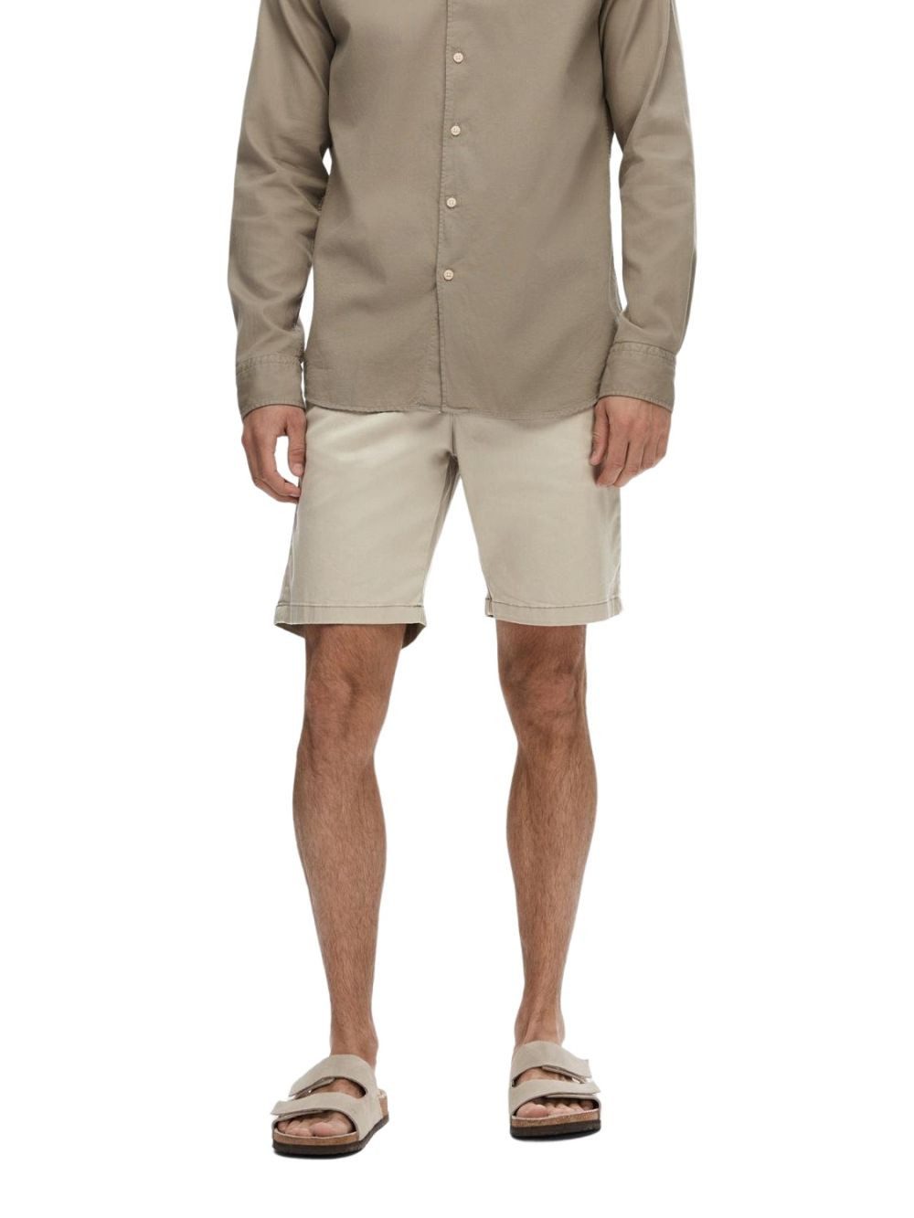 Selected Herren Chino Shorts SLHSLIM-MILES FLEX Mid Waist - Slim Fit günstig online kaufen