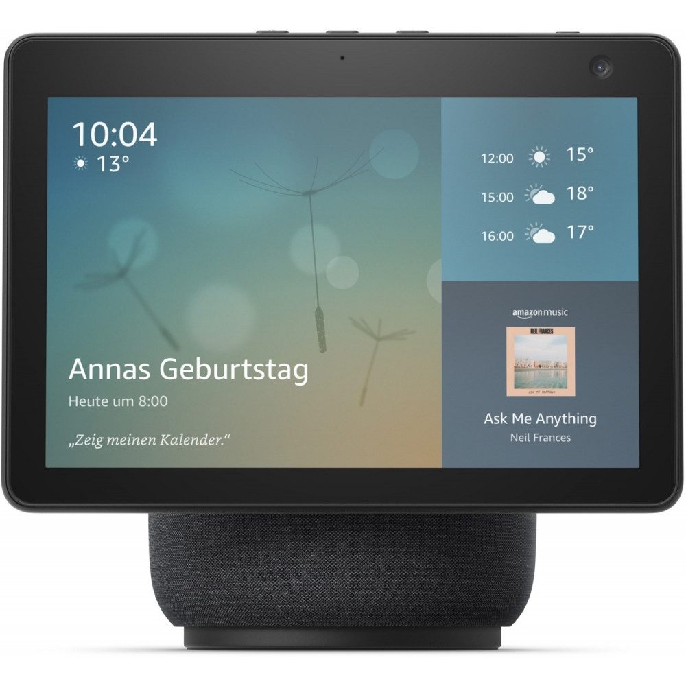 Amazon B084P3KP2S Echo Show 10 (3. Gen) Smart Display charcoal Smart-Home-Steuerelement