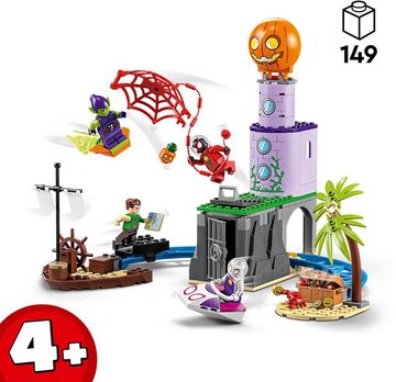 LEGO® Konstruktionsspielsteine Spideys Team an Green Goblins Leuchtturm (10790), LEGO® Marvel, (149 St)