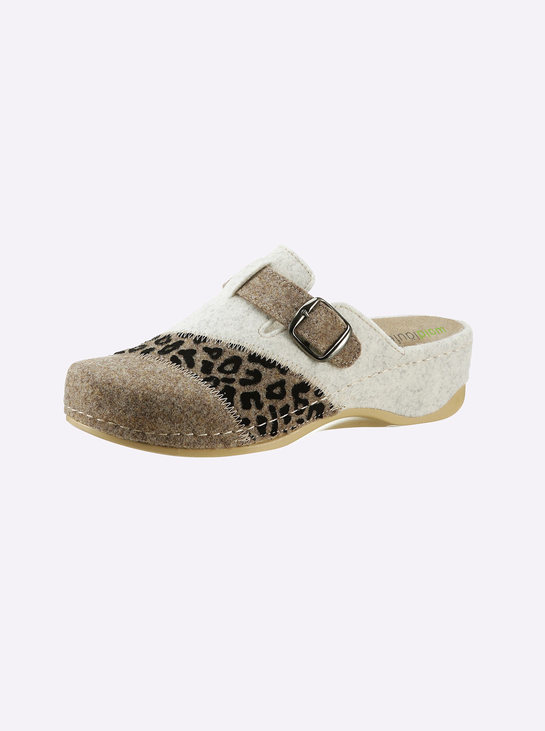 WESTLAND Damen Pantoffeln „Marseille“ – Bequeme Hausschuhe Aus Weichem Frottee