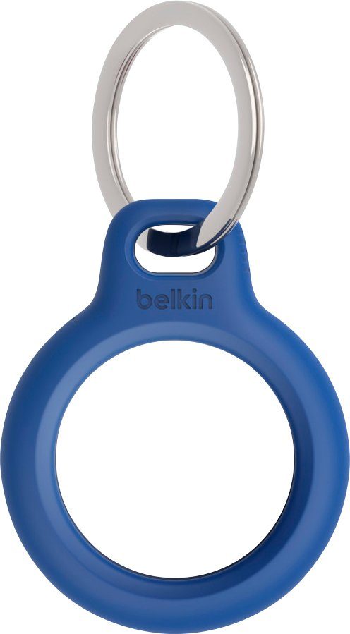 Apple Schlüsselanhänger Schlüsselanhänger Secure Holder AirTag blau für (1-tlg) Belkin
