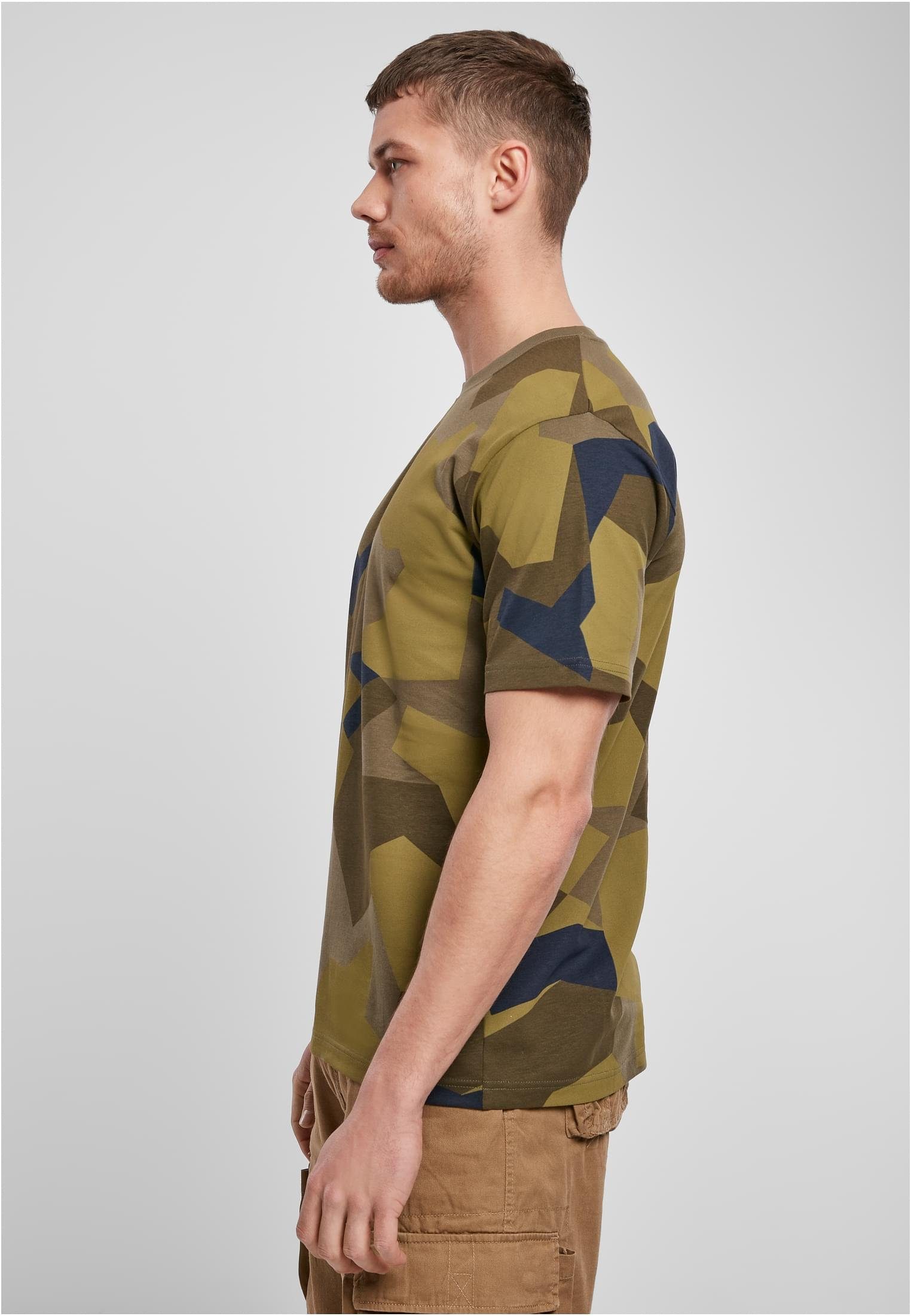 Brandit Kurzarmshirt swedishcamo Premium Brandit (1-tlg) Shirt Herren