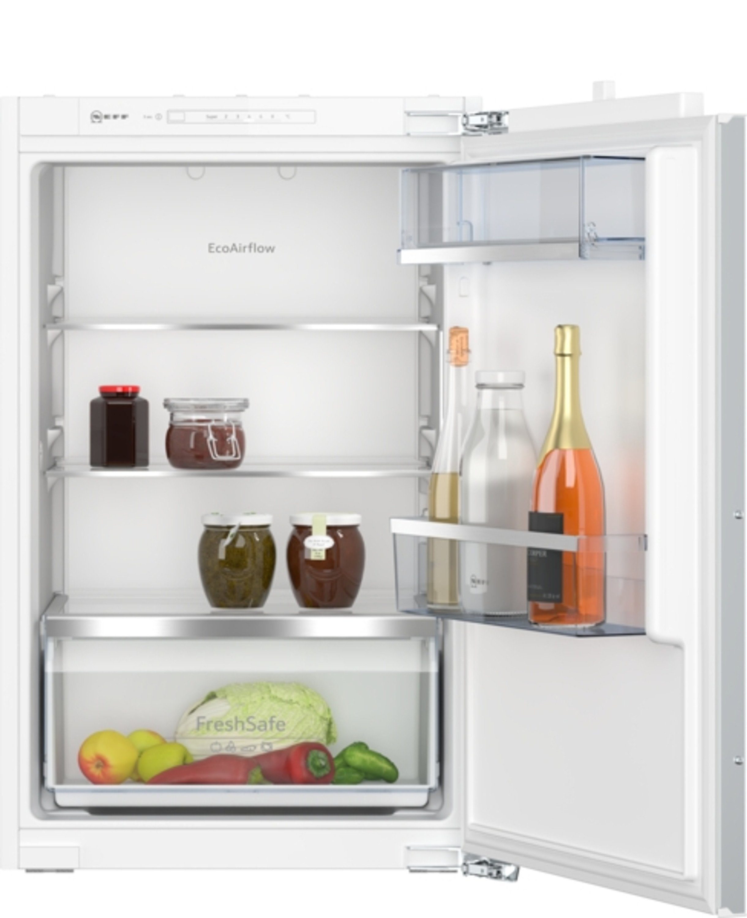 NEFF Einbaukühlschrank N 50 KI1212FE0, 88 cm hoch, 54 cm breit