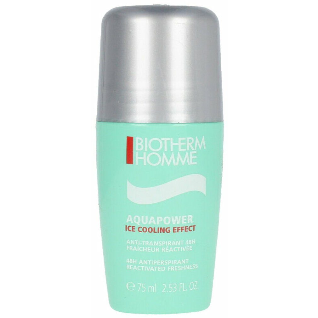 BIOTHERM Deo-Zerstäuber Homme Aquapower 48H Protection Deodorant Roll-On 75ml