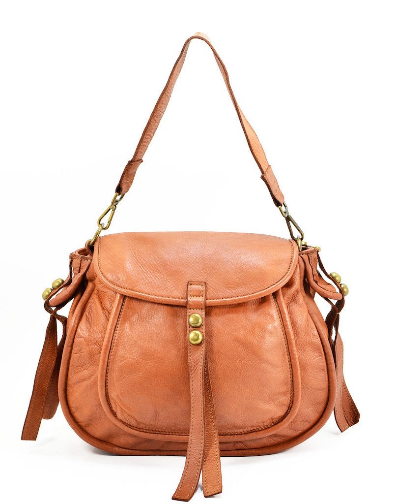 BZNA Schultertasche Kiara Designer Ledertasche