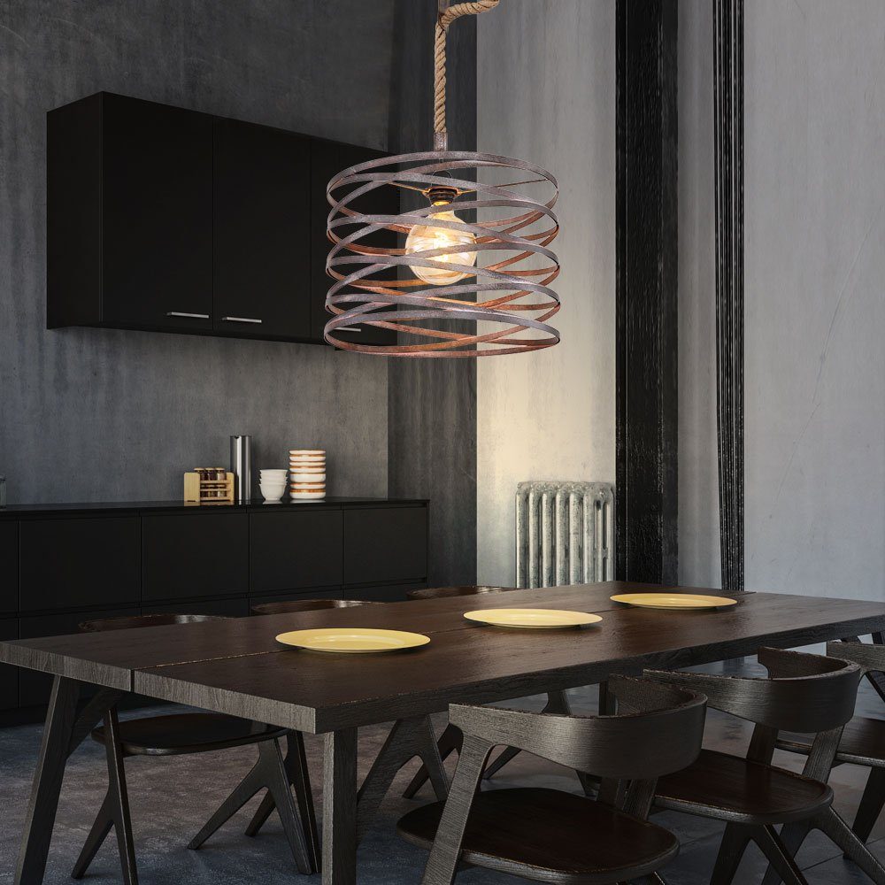 GLOBO LIGHTING Pendelleuchte, Leuchtmittel nicht inklusive, Hängelampe Pend günstig online kaufen