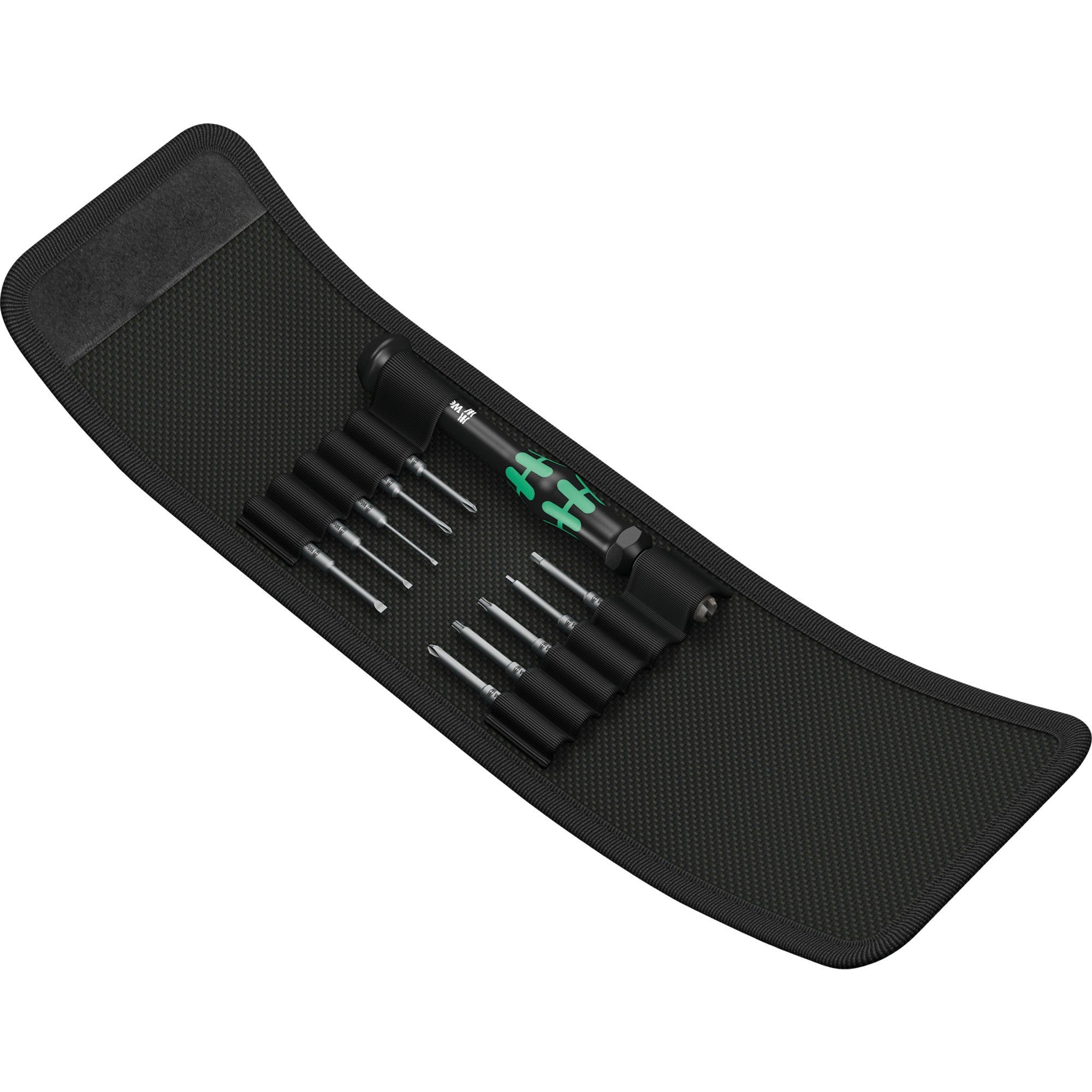 Wera Werkzeugset Wera Kraftform Kompakt Micro Set/11 SB, Bit-Satz, (11-tlg)