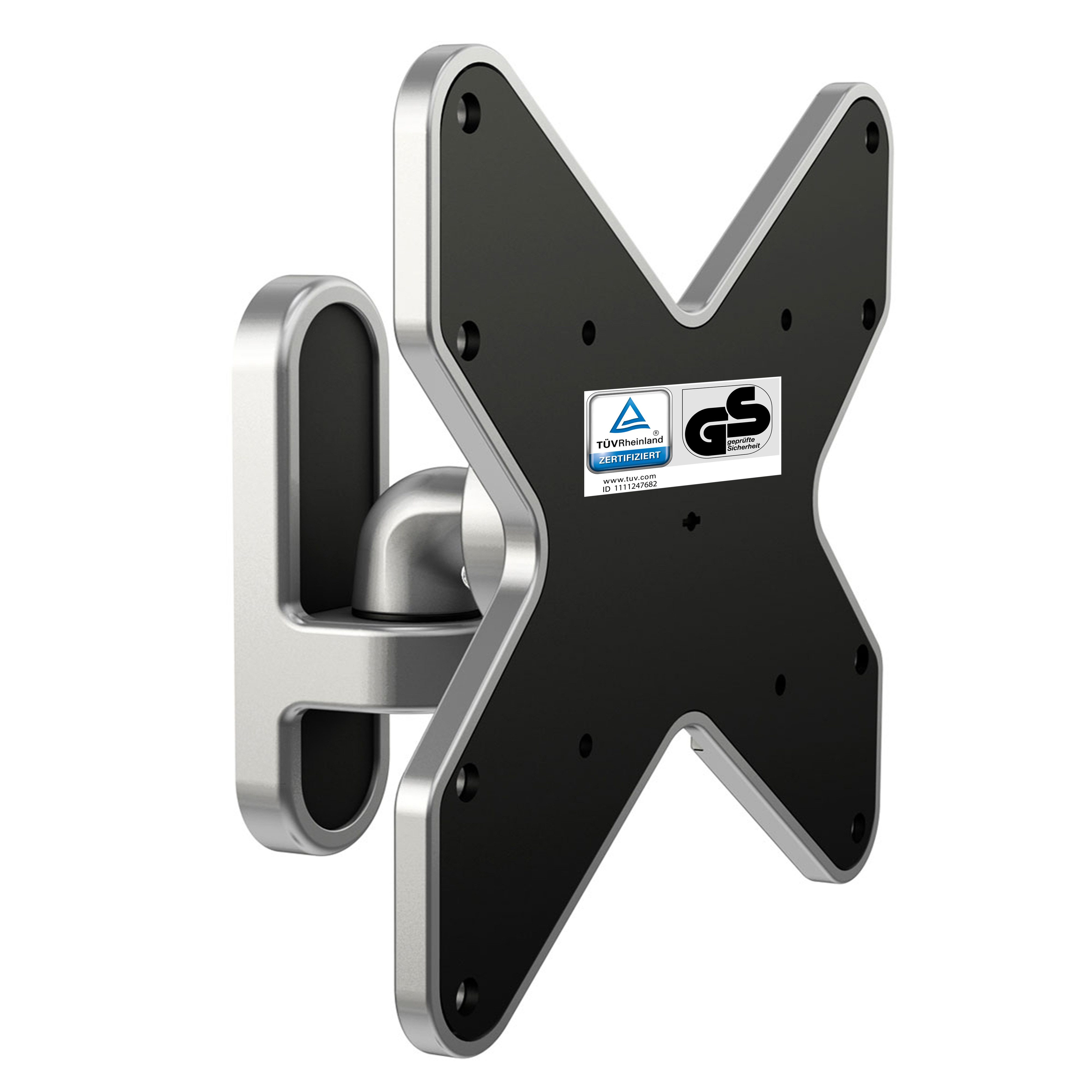 RICOO TV-Wandhalterung S1922, (bis 42 Zoll, VESA bis 200x200, 1-tlg., schwenkbar neigbar Fernseher Wand Halterung universal VESA 200x200)