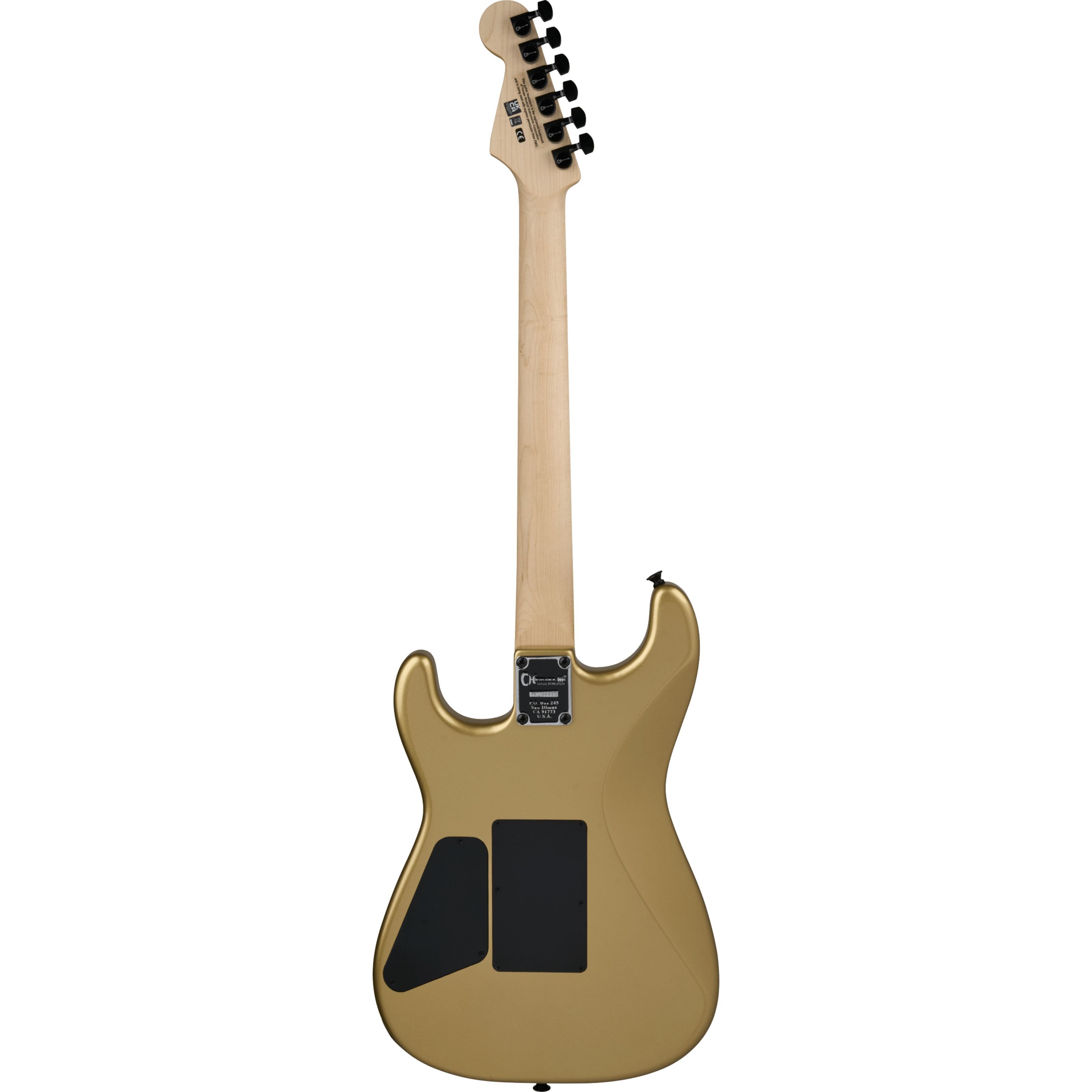 Charvel E-Gitarre, E-Gitarren, ST-Modelle, Pro-Mod San Dimas Style 1 HH FR RW Pharaohs Gold - E-Gitarre