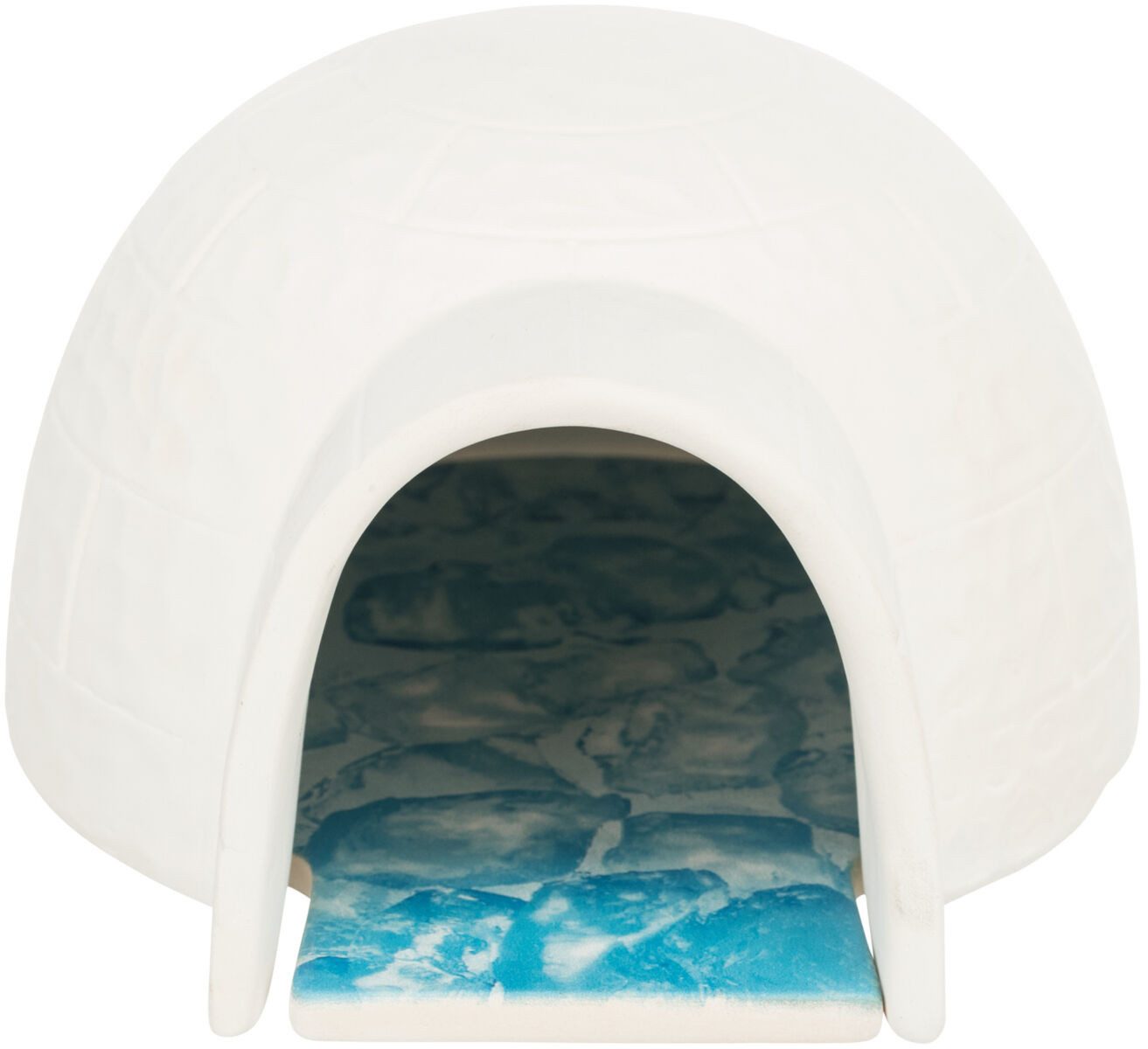 TRIXIE Kleintierhaus Iglu mit Kühlplatte - weiß - 13 × 9 × 15 cm