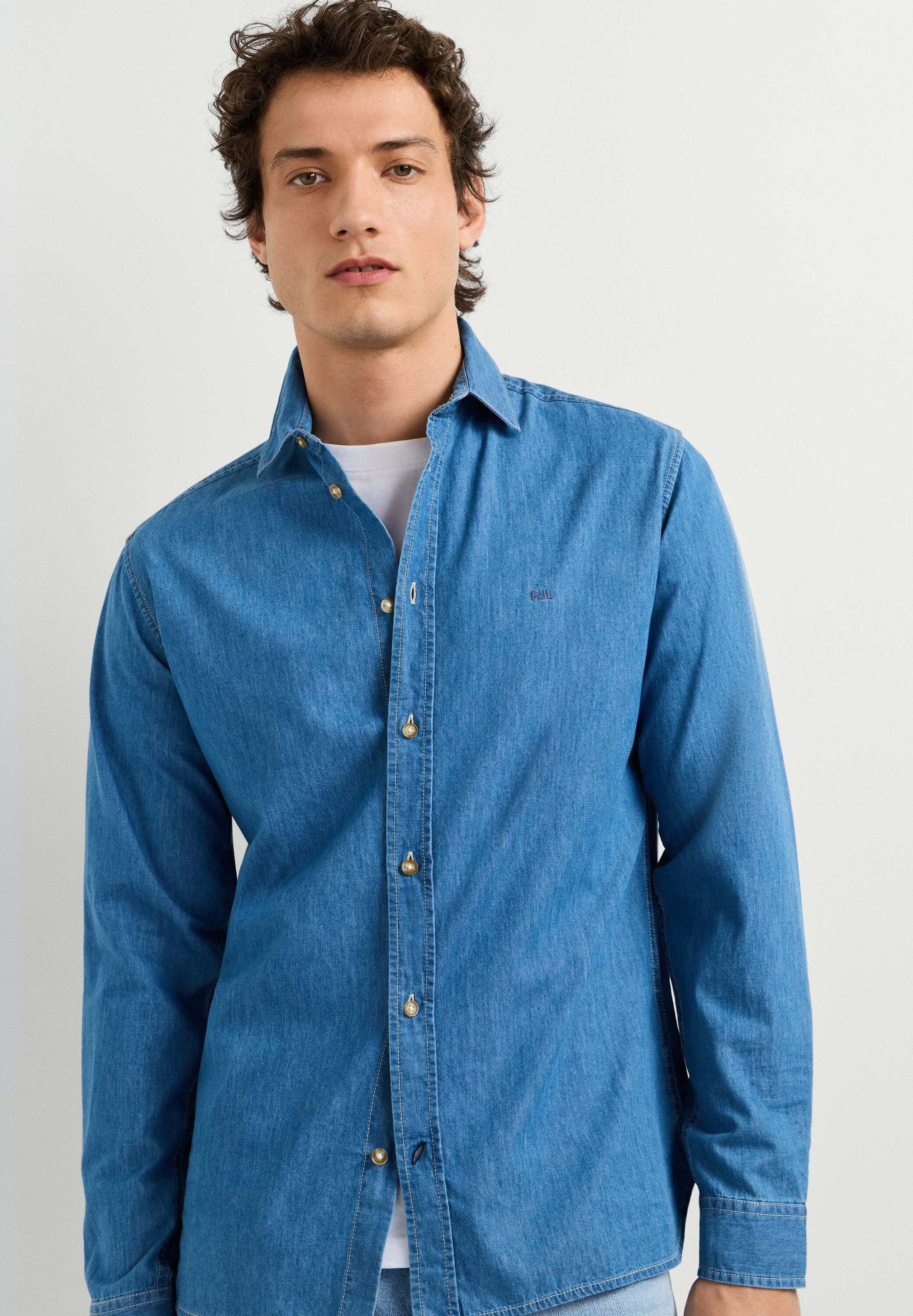 Pepe Jeans Funktionsshirt shirt ABEL CLASSIC SLIM SHIRT