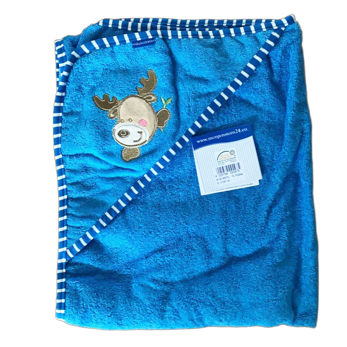 Morgenstern Badetücher Morgenstern Kinder Badeponcho aus 100 % Baumwolle Rentier